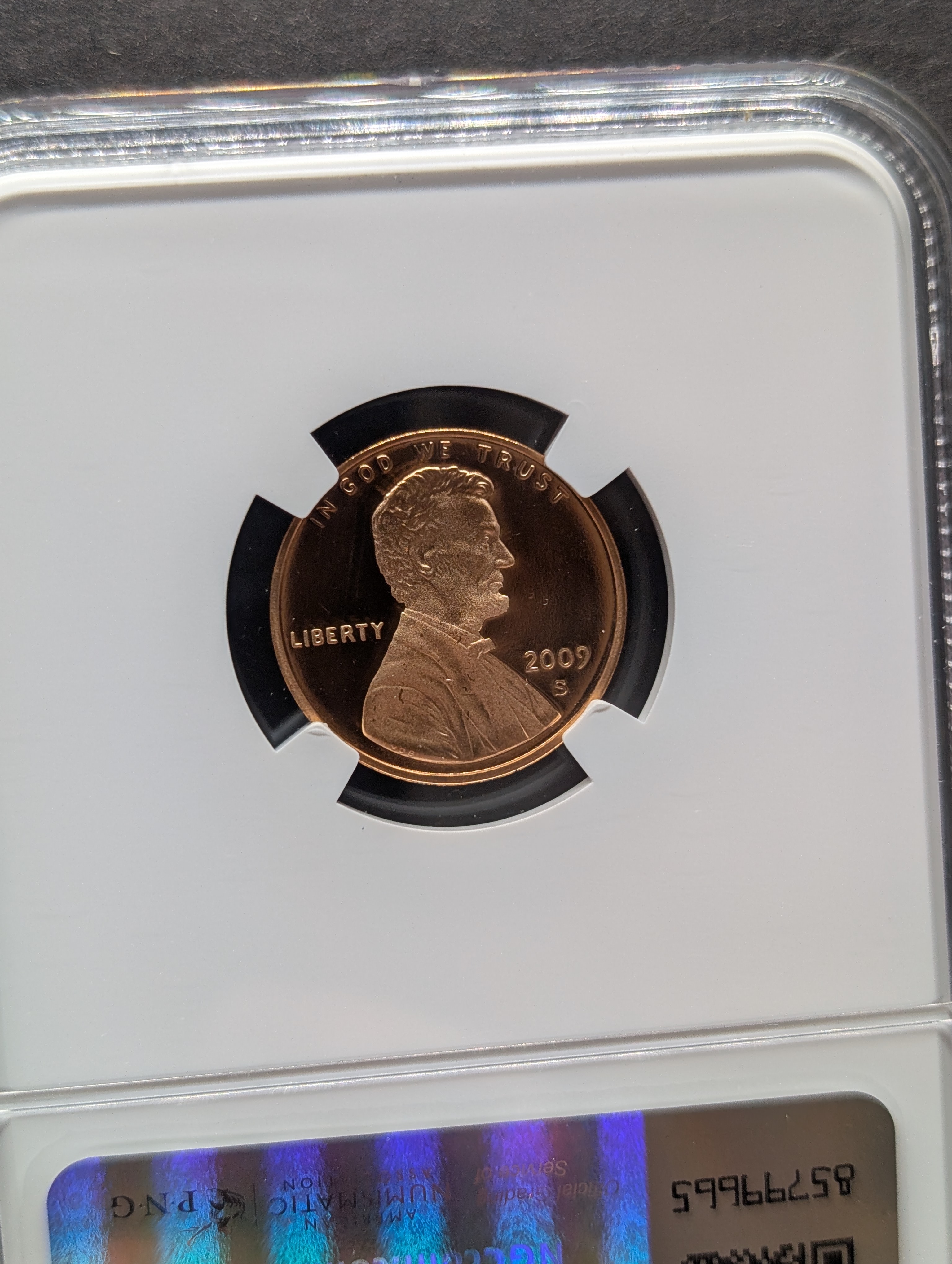 2009-S PROOF Bronze Lincoln Birth & Childhood Cent - NGC PF69 RD ULTRA CAMEO