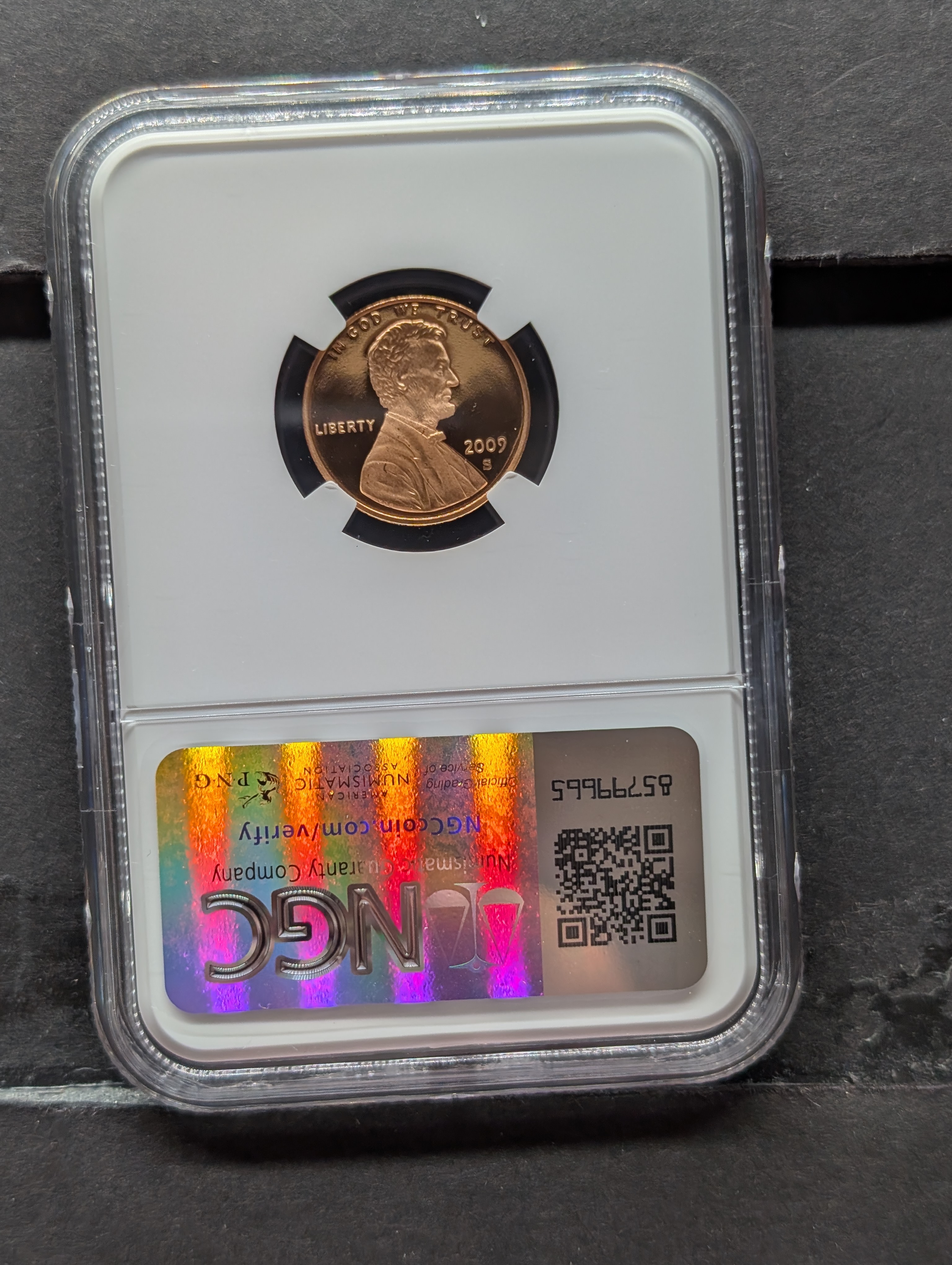 2009-S PROOF Bronze Lincoln Birth & Childhood Cent - NGC PF69 RD ULTRA CAMEO