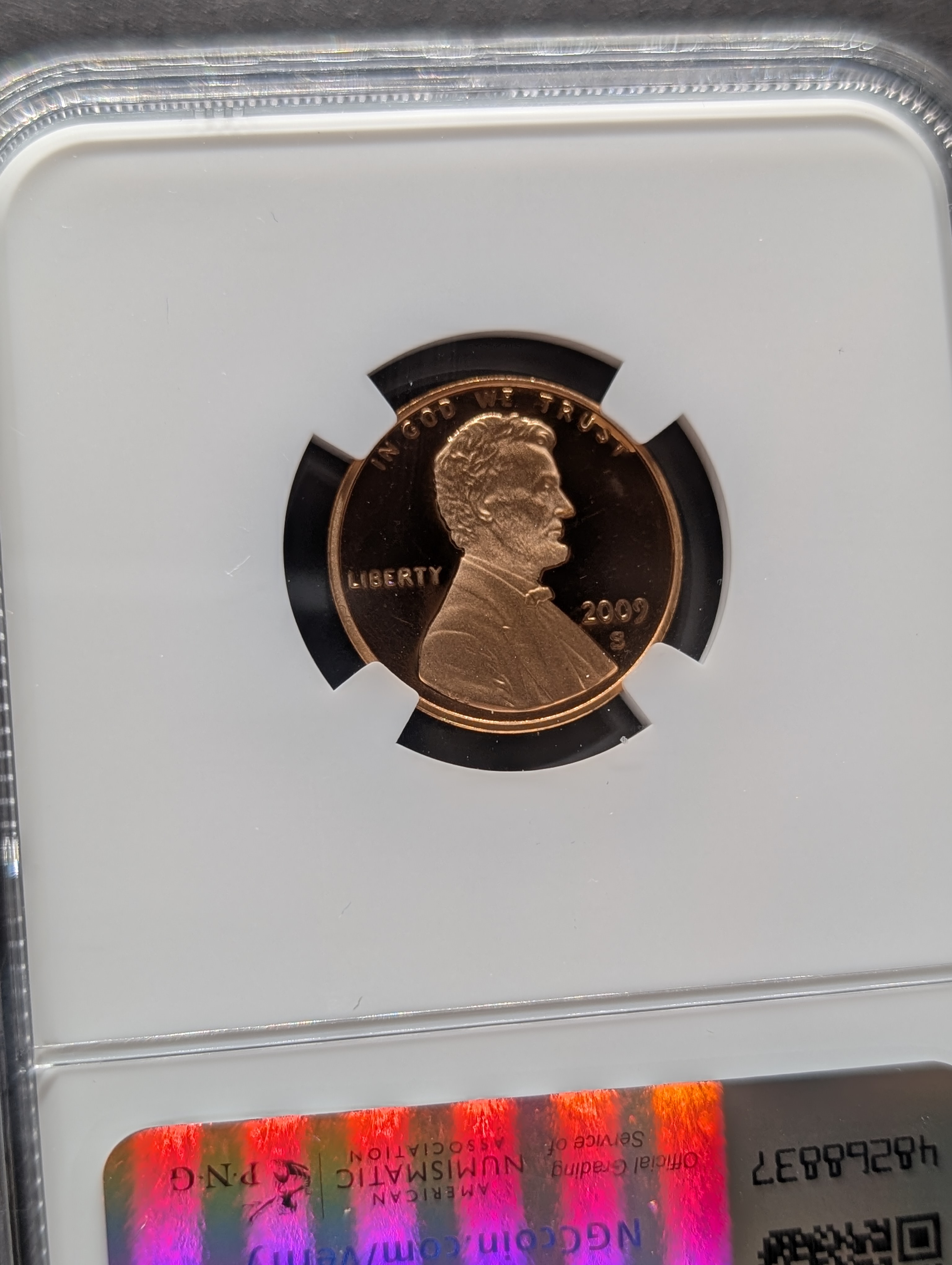 2009-S PROOF Bronze Lincoln Formative Years Cent - NGC PF69 RD ULTRA CAMEO