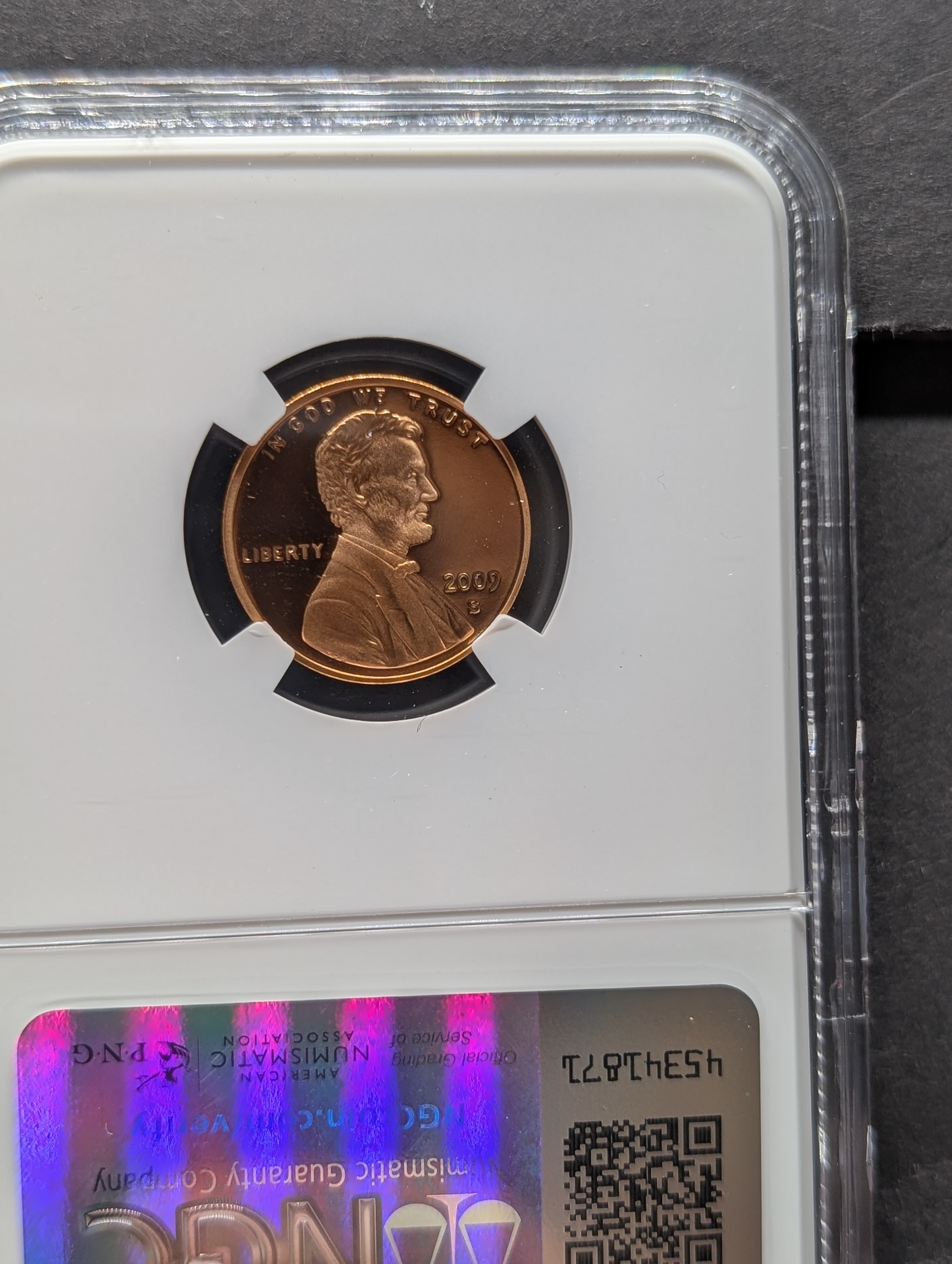 2009-S PROOF Bronze Presidency Cent - NGC PF69 RD ULTRA CAMEO