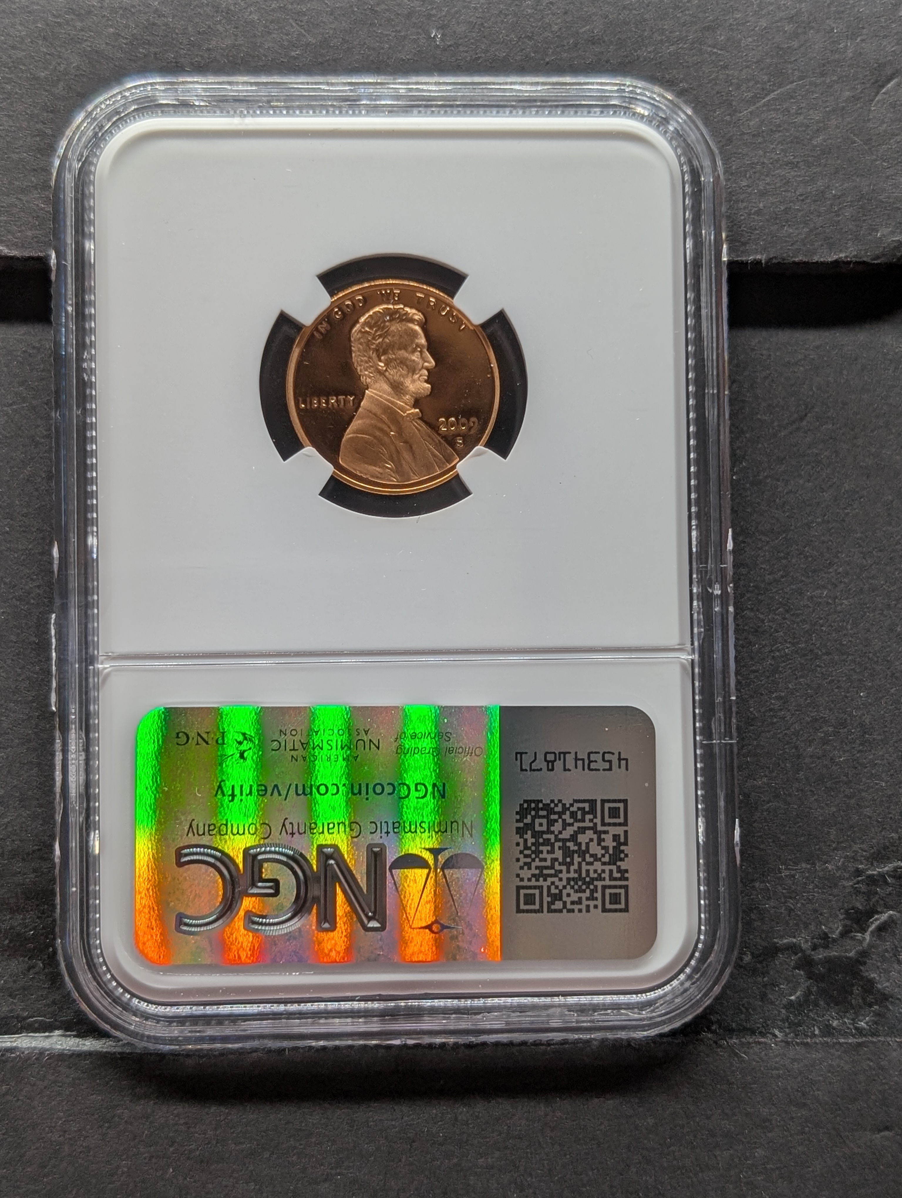 2009-S PROOF Bronze Presidency Cent - NGC PF69 RD ULTRA CAMEO