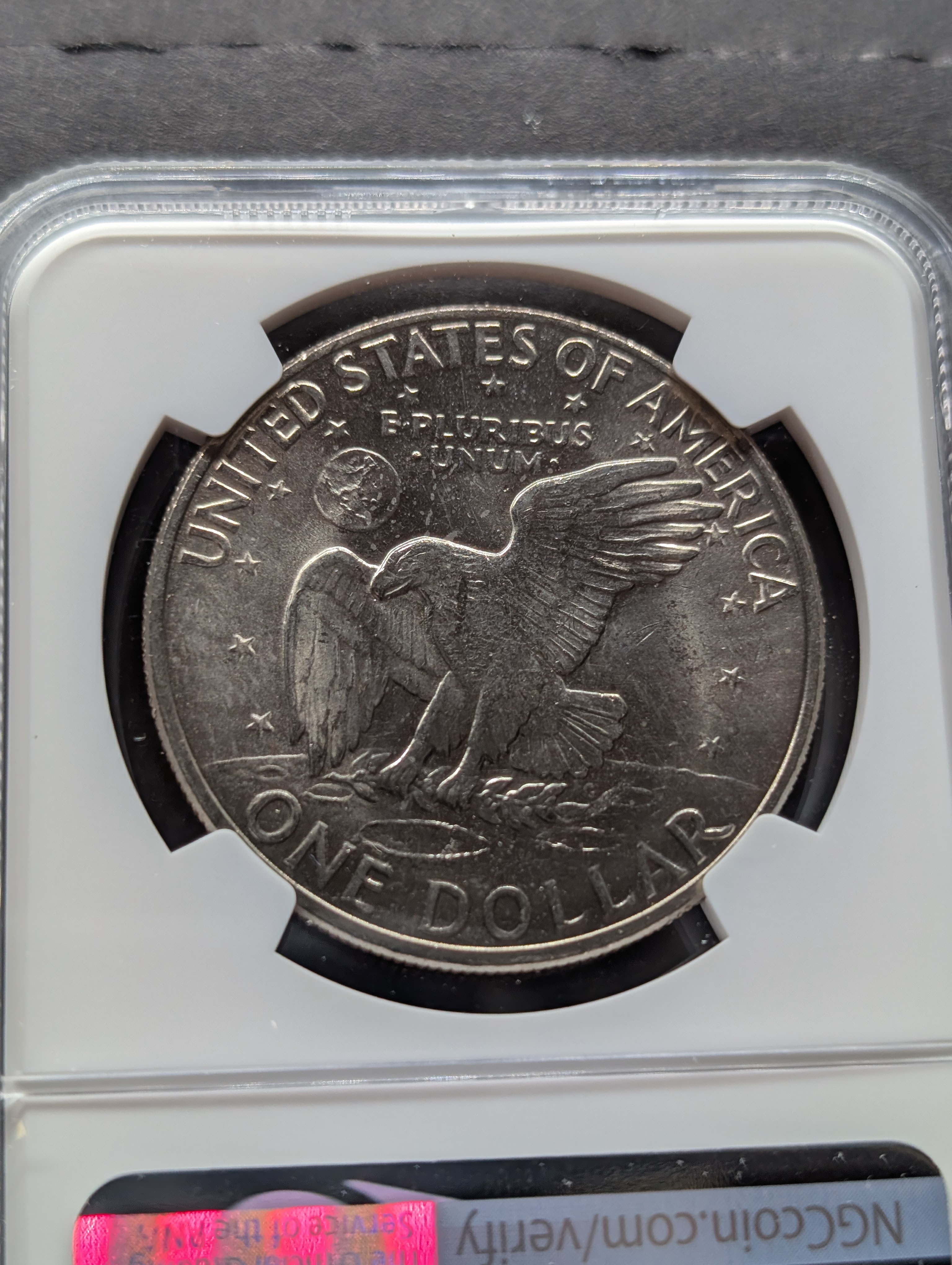 1972-D Eisenhower Dollar - NGC MS65