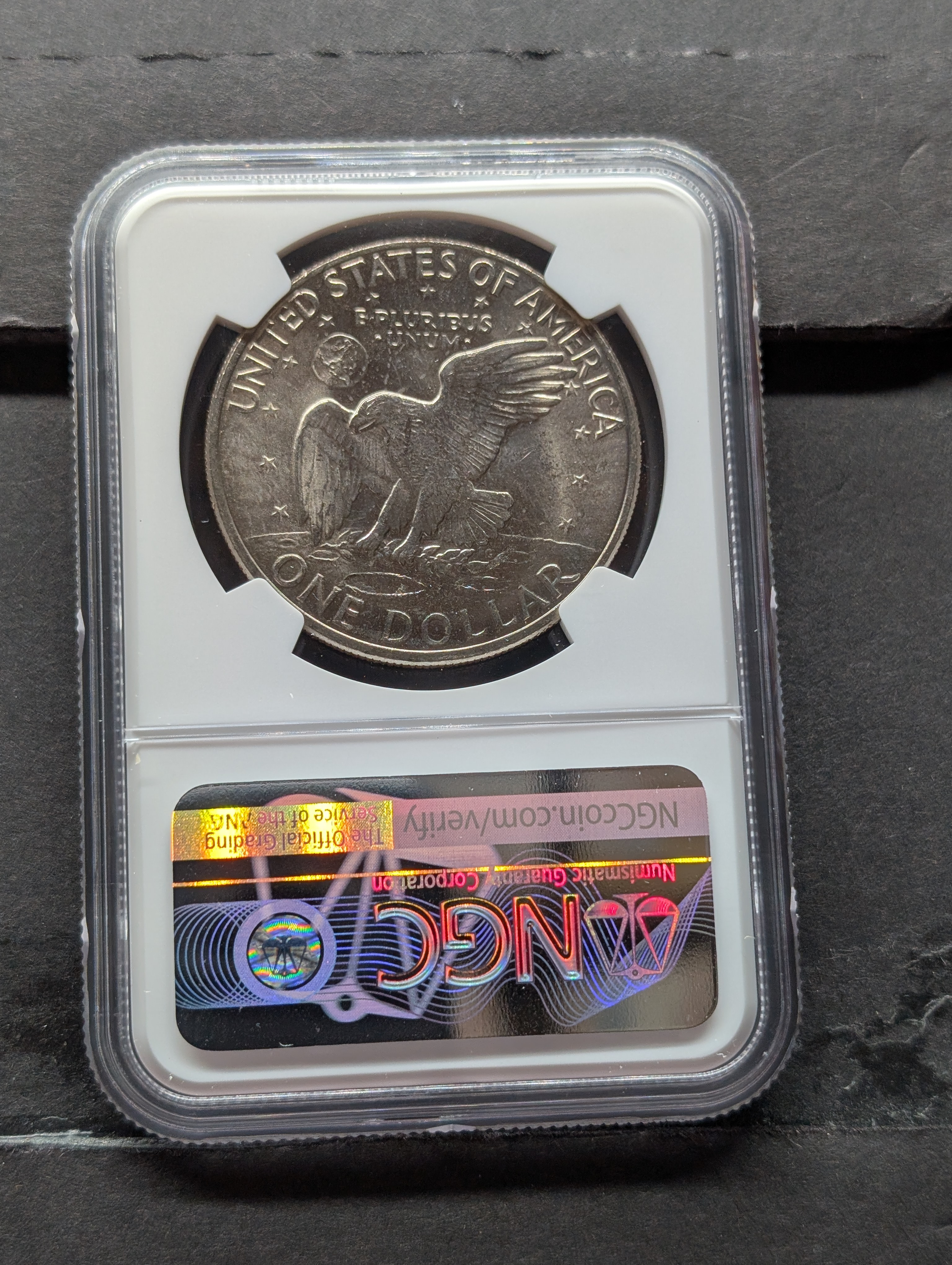 1972-D Eisenhower Dollar - NGC MS65