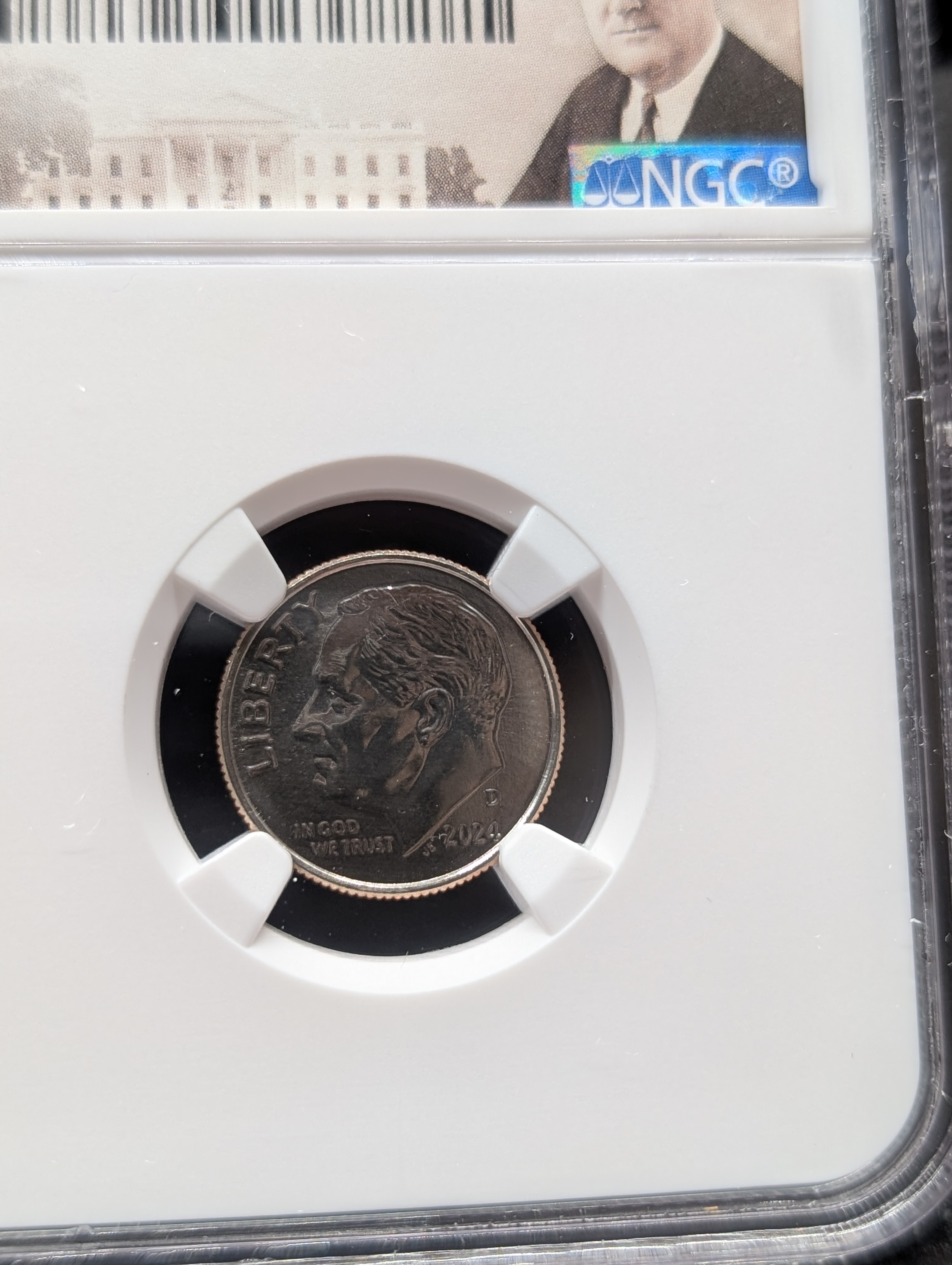 2024-D Roosevelt Dime - NGC MS68 FT - Early Release