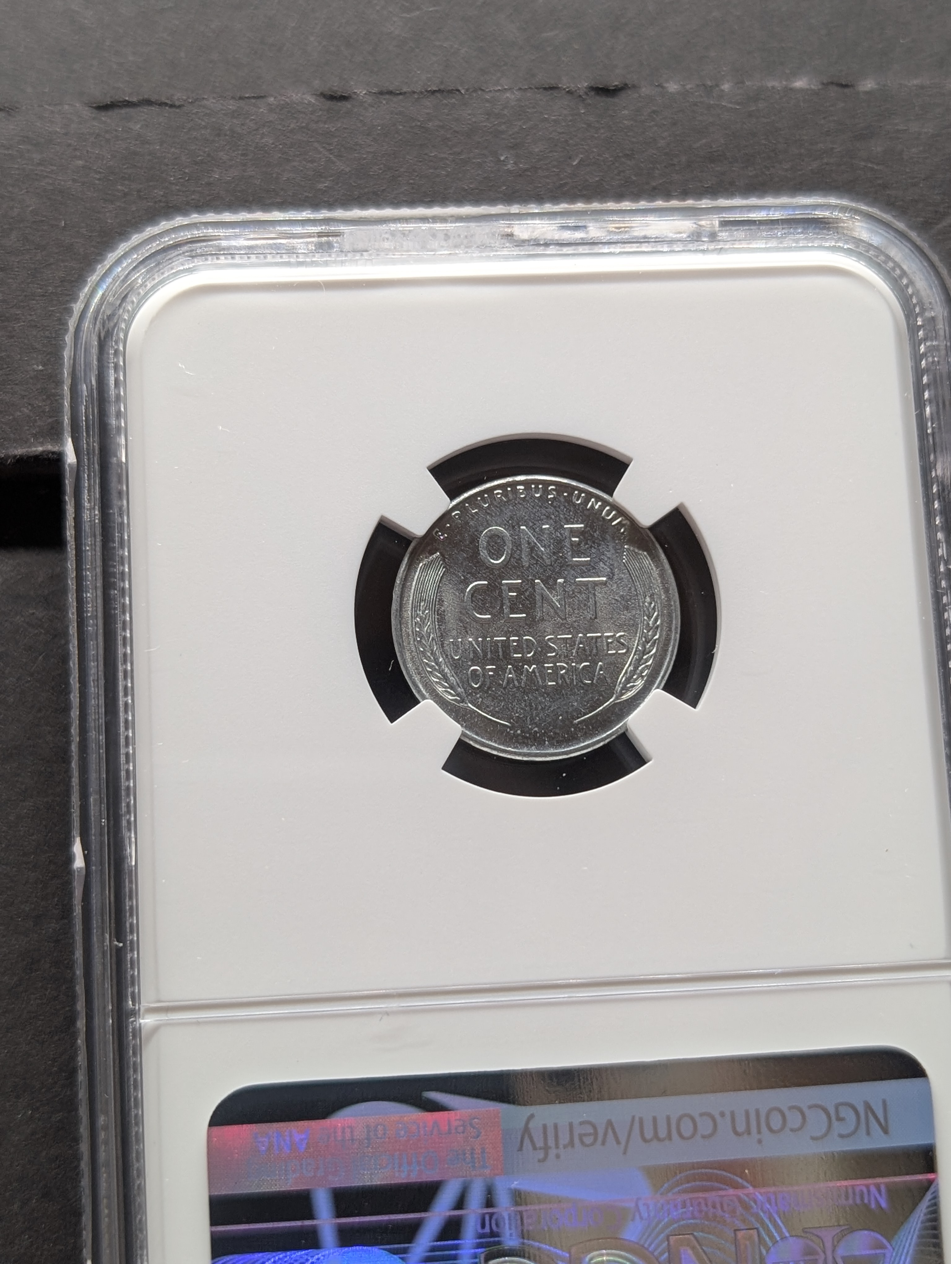 1943-P Lincoln Steel Wheat Cent - NGC MS66