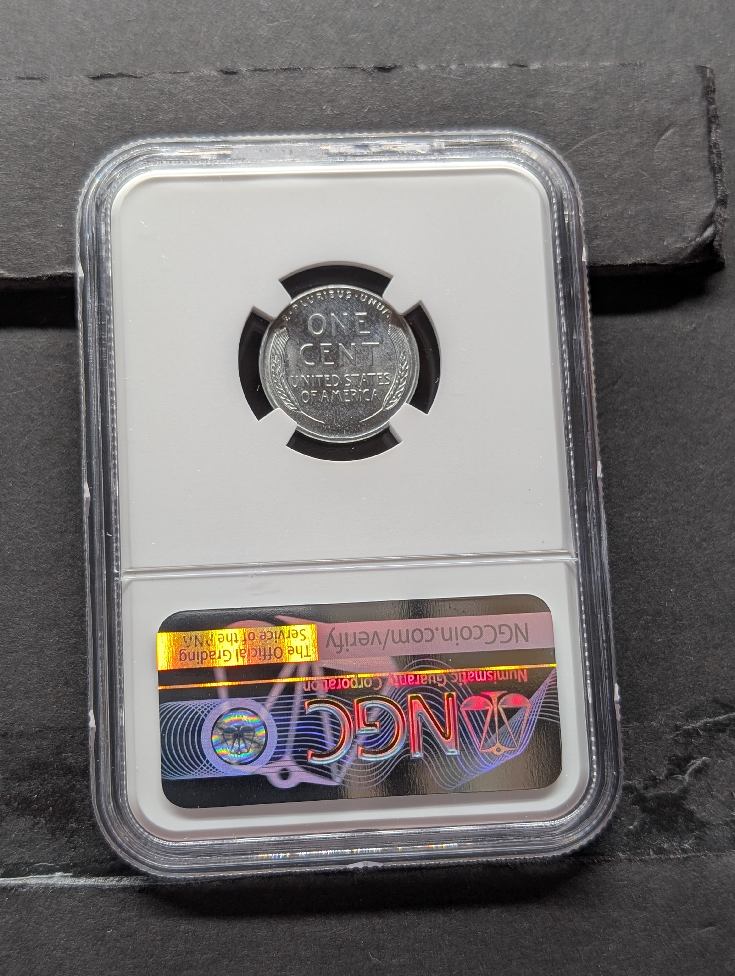 1943-P Lincoln Steel Wheat Cent - NGC MS66