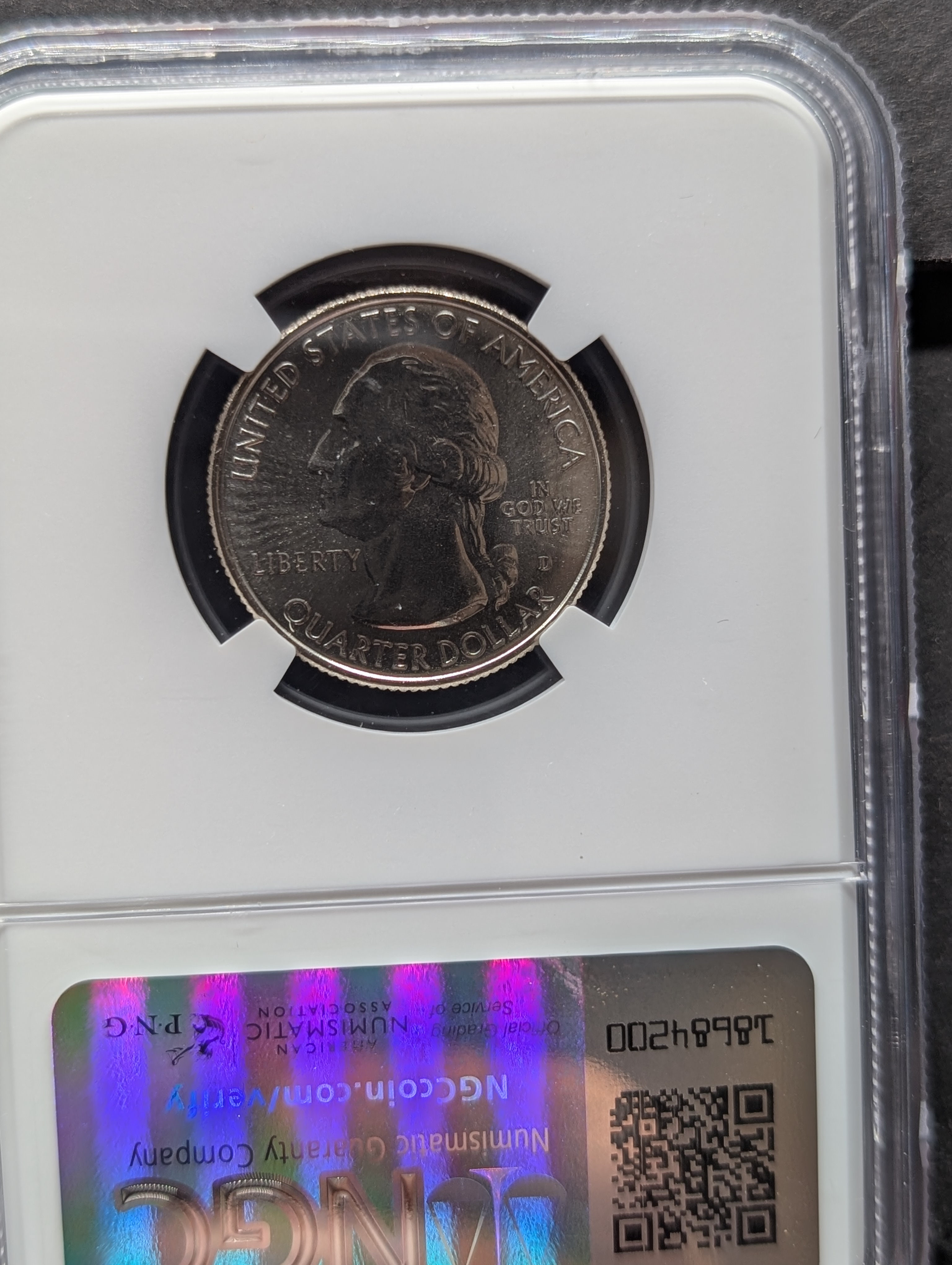 2021-D Tuskegee Airmen Quarter - NGC MS69