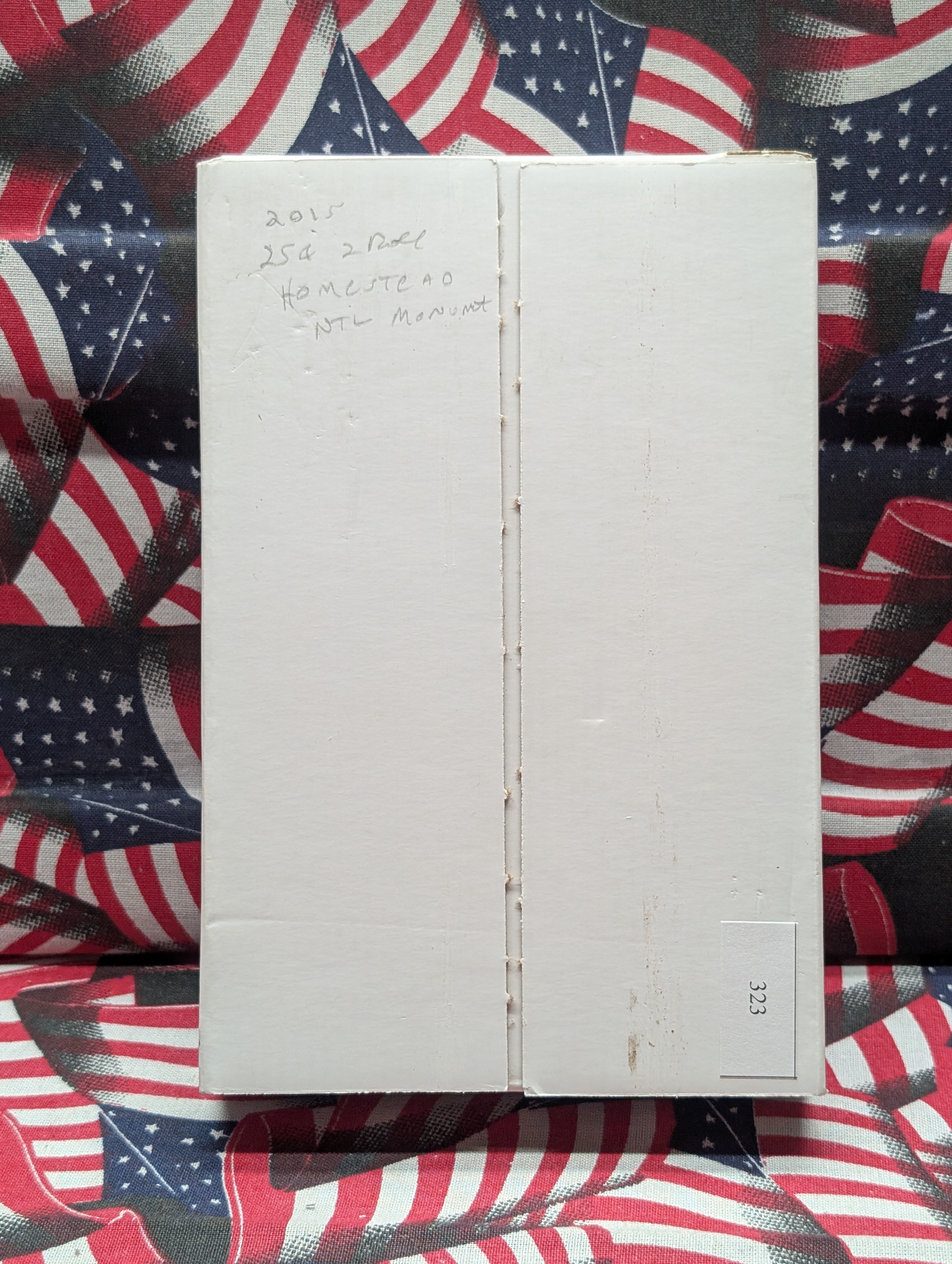 2015-P&D Homestead National Monument America The Beautiful Quarter Rolls - OGP Unopened