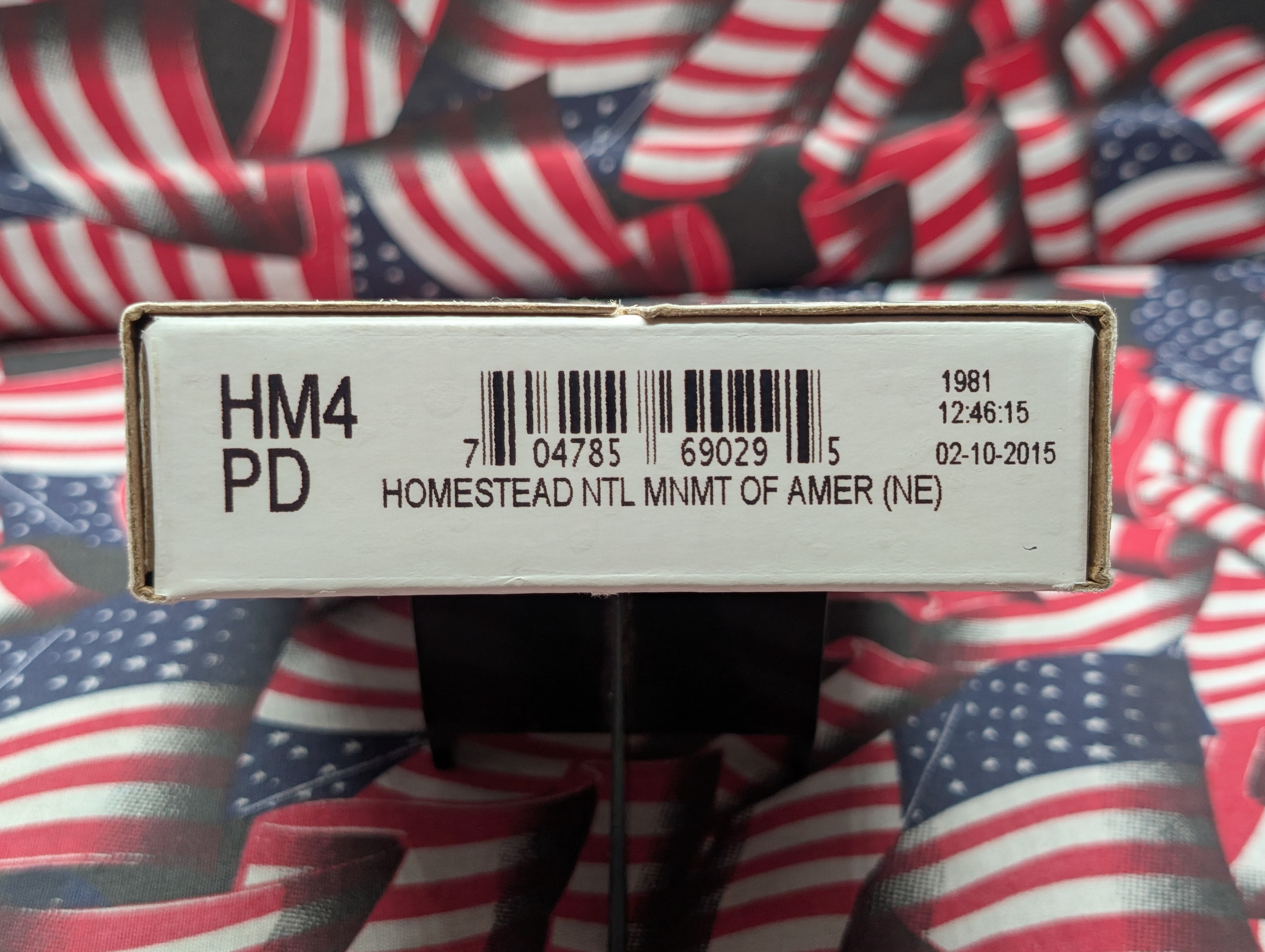 2015-P&D Homestead National Monument America The Beautiful Quarter Rolls - OGP Unopened
