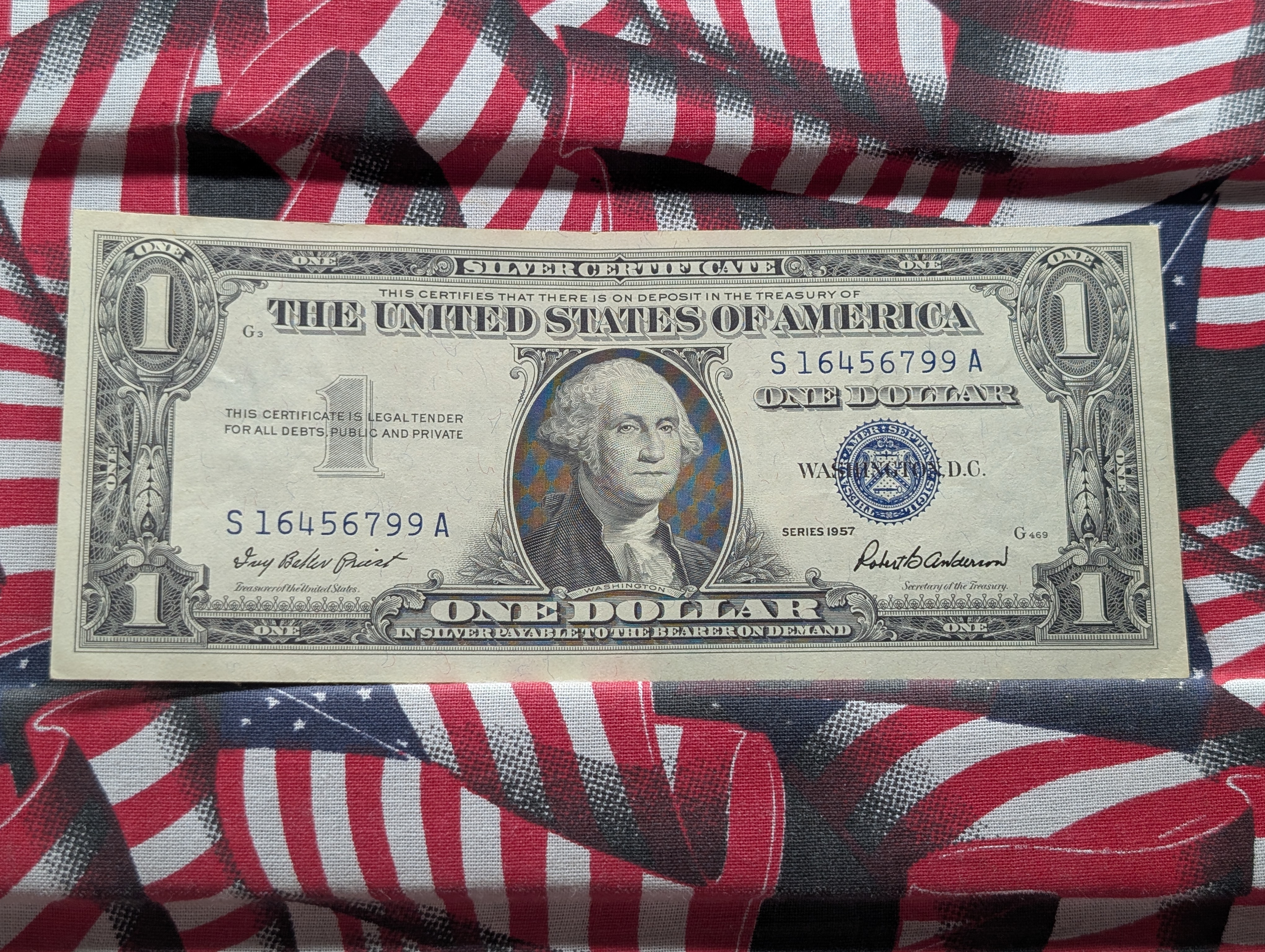 1957 Series $1 Silver Certificate - Good Condition