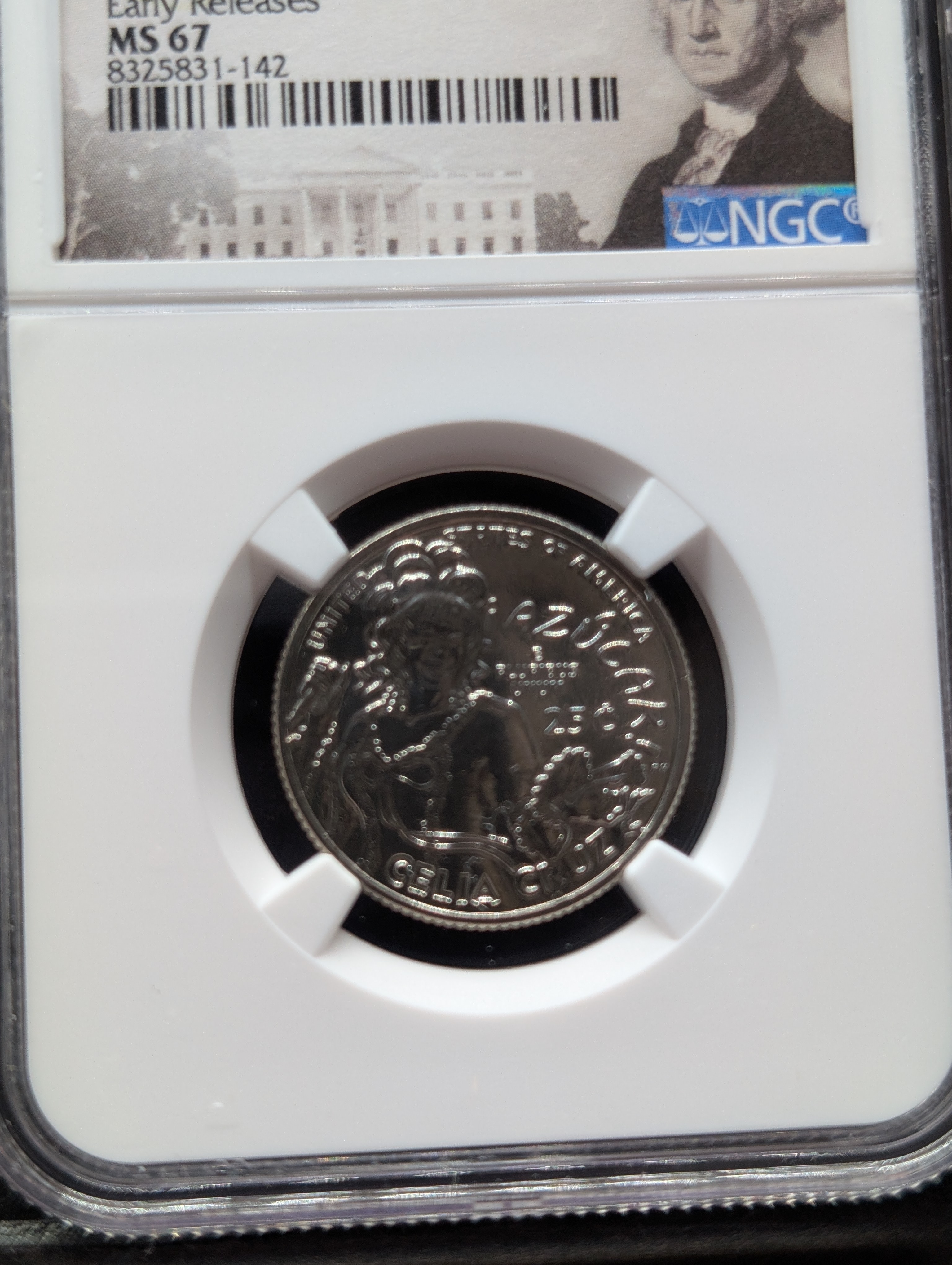 2024-D Celia Cruz Quarter - NGC MS67 - Early Release