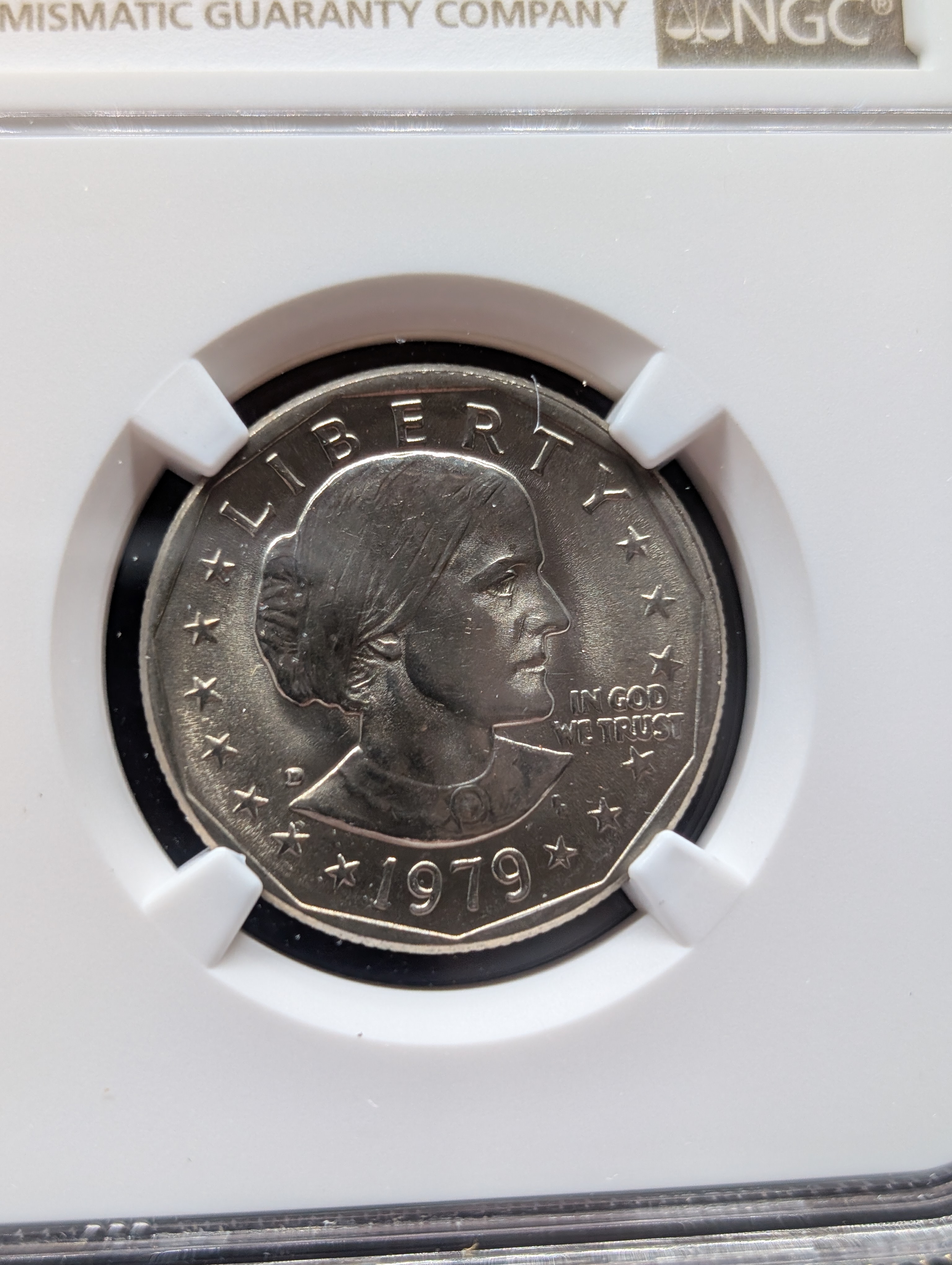 1979-D Susan B. Anthony Dollar - NGC MS66