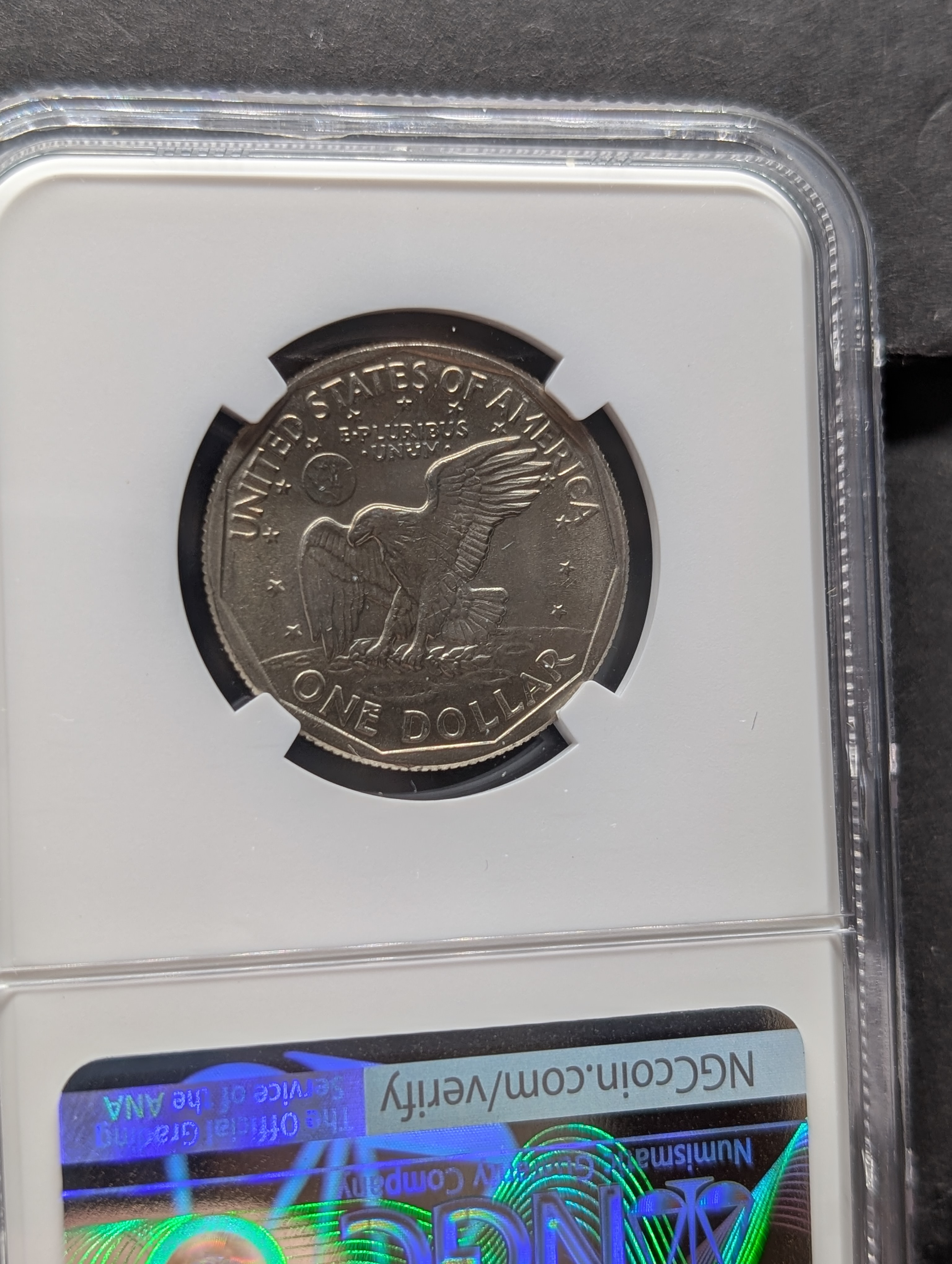 1979-P Susan B. Anthony Dollar w/ Narrow Rim - NGC MS66