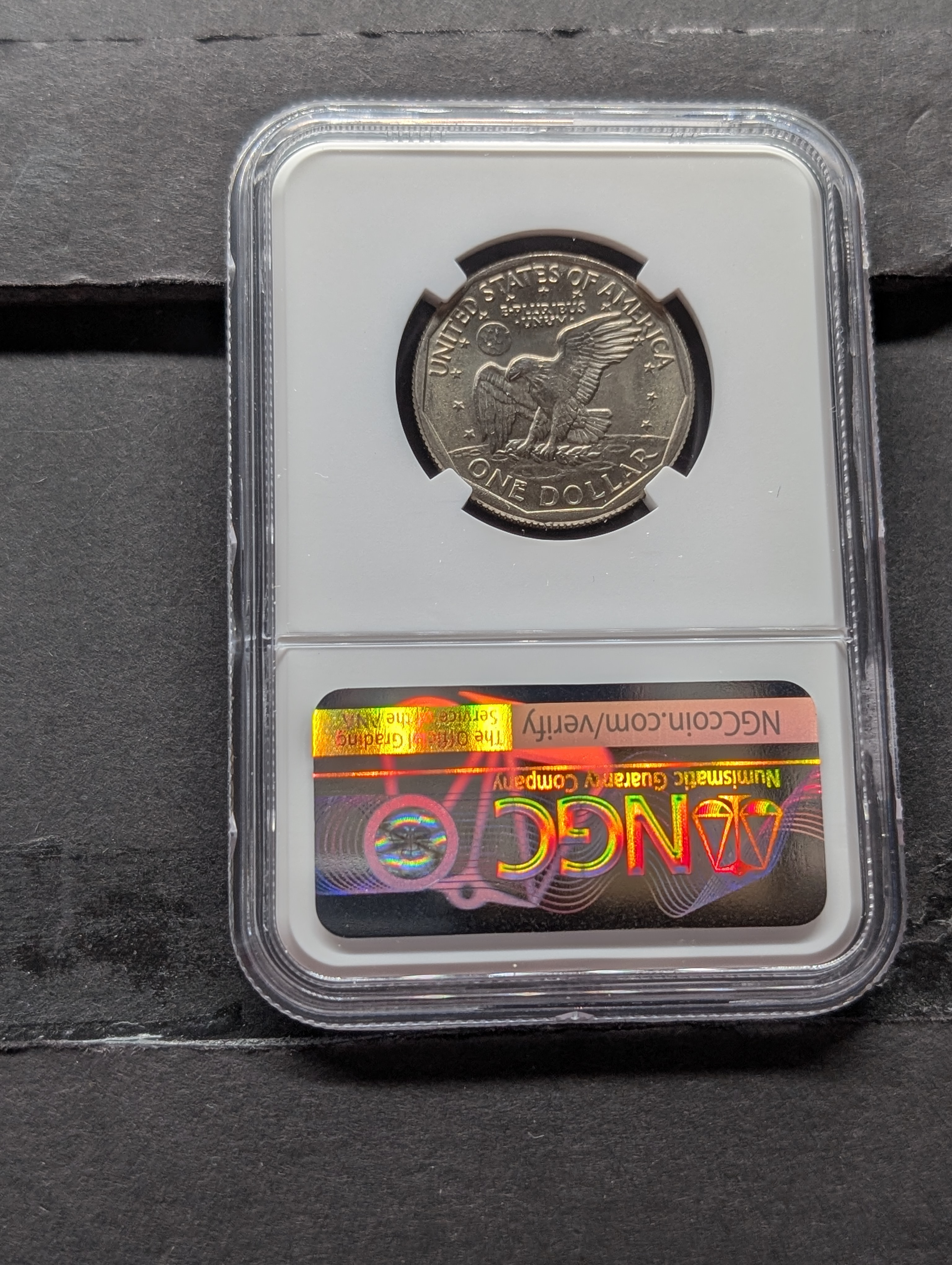 1979-P Susan B. Anthony Dollar w/ Narrow Rim - NGC MS66
