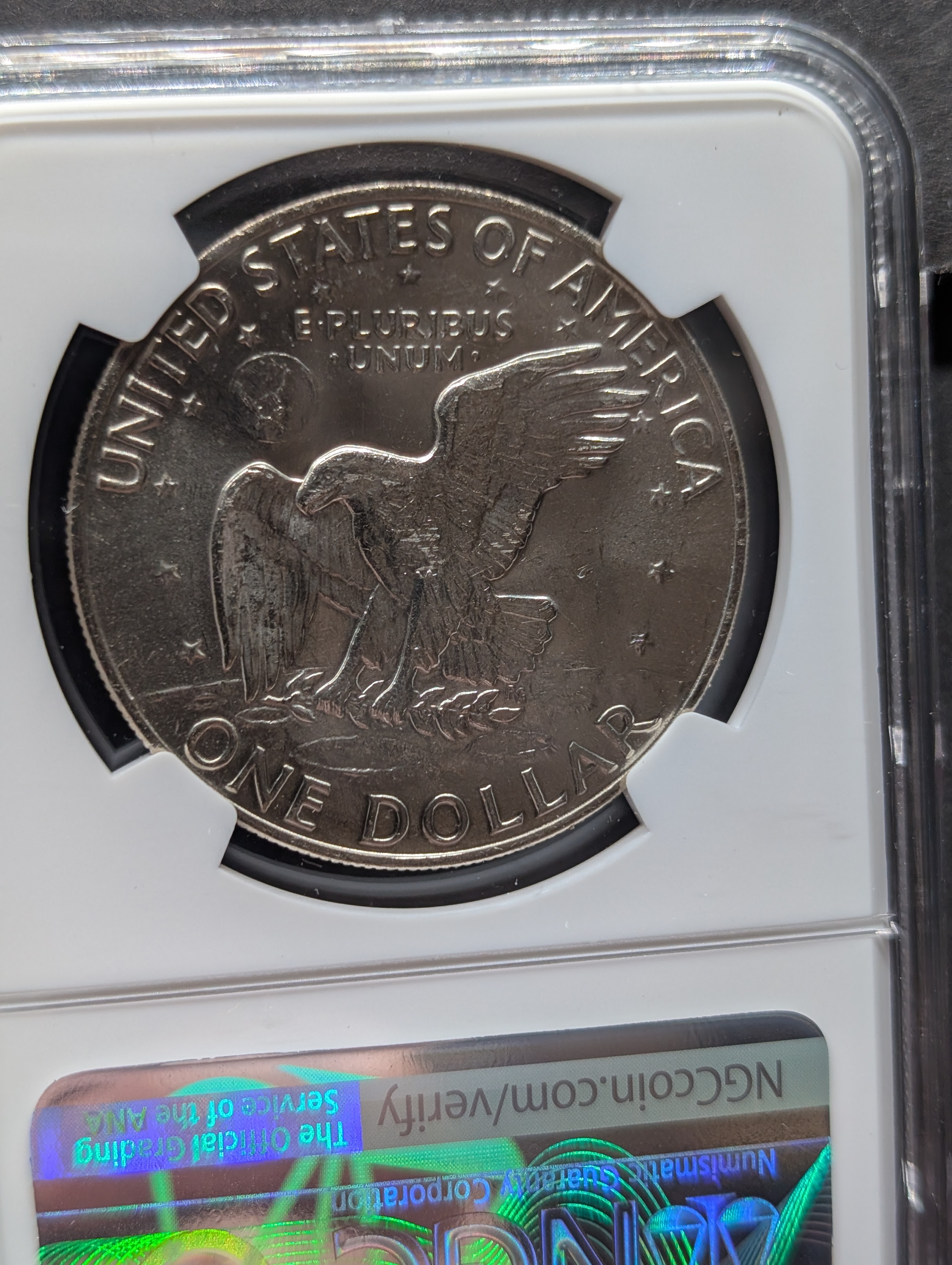1973-D Eisenhower Dollar - NGC MS65