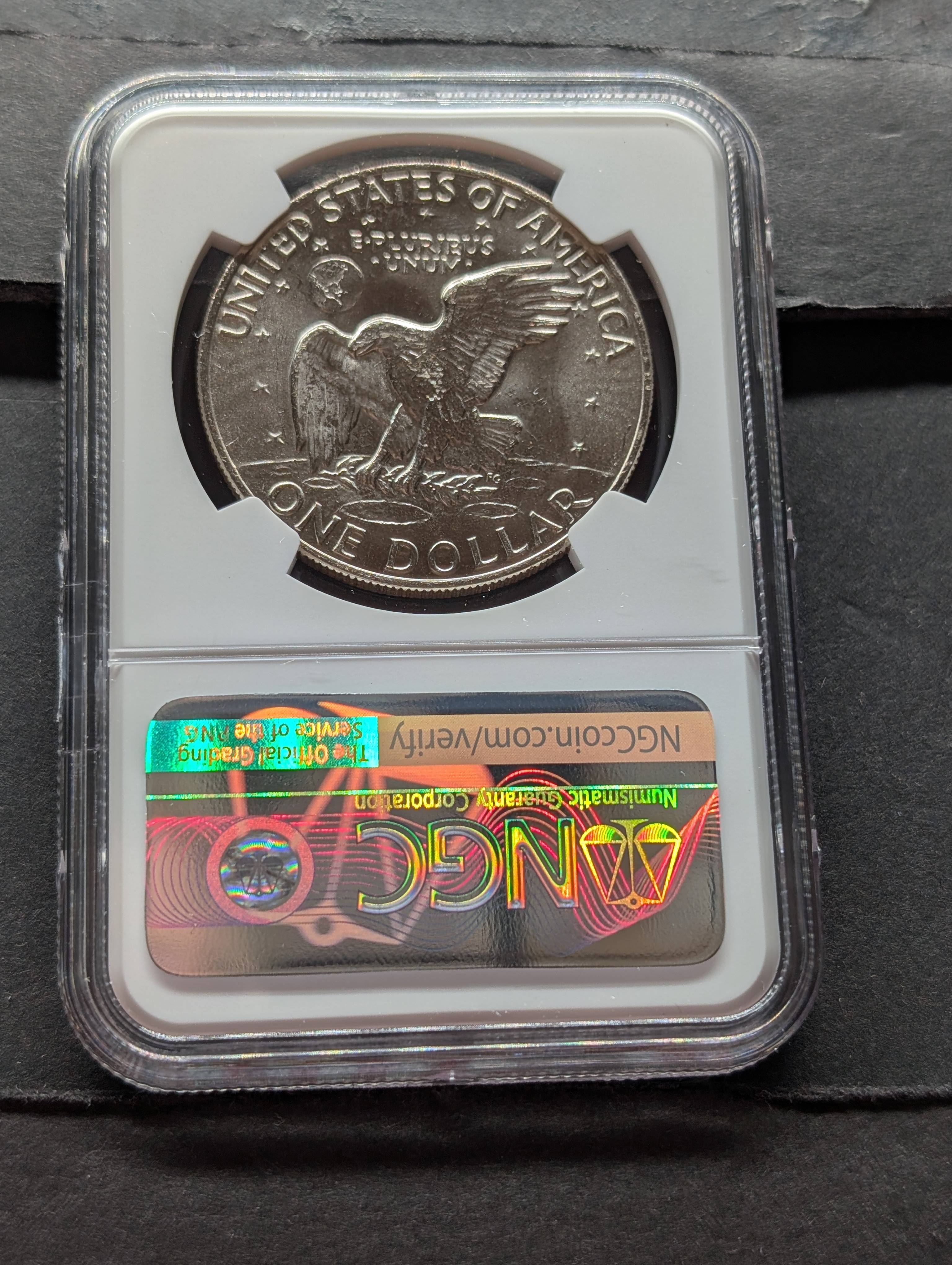 1973-D Eisenhower Dollar - NGC MS65