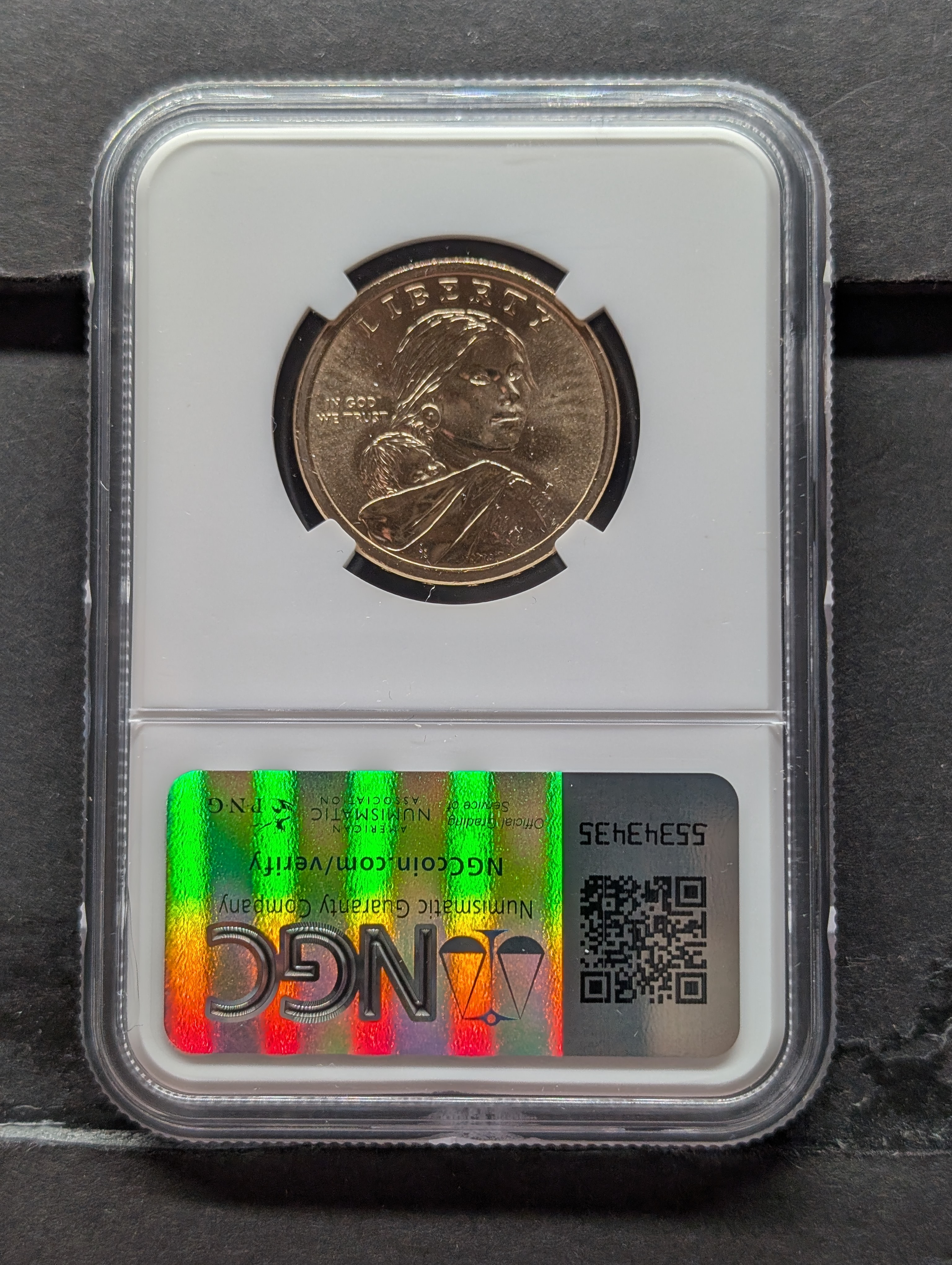 2021-D Sacagawea Military Service Dollar - NGC MS67