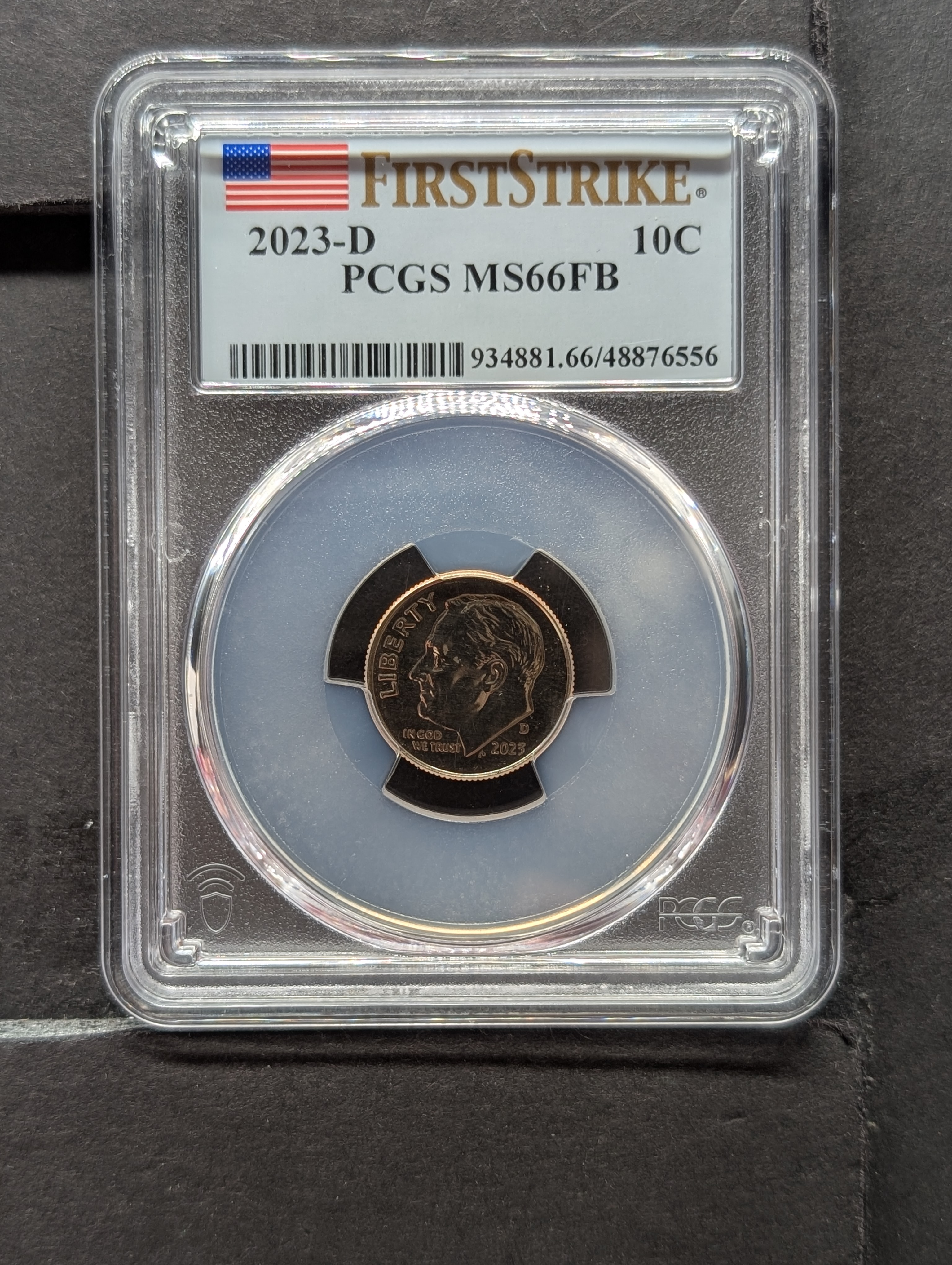2023-D Roosevelt Dime - PCGS MS66 FB - First Strike