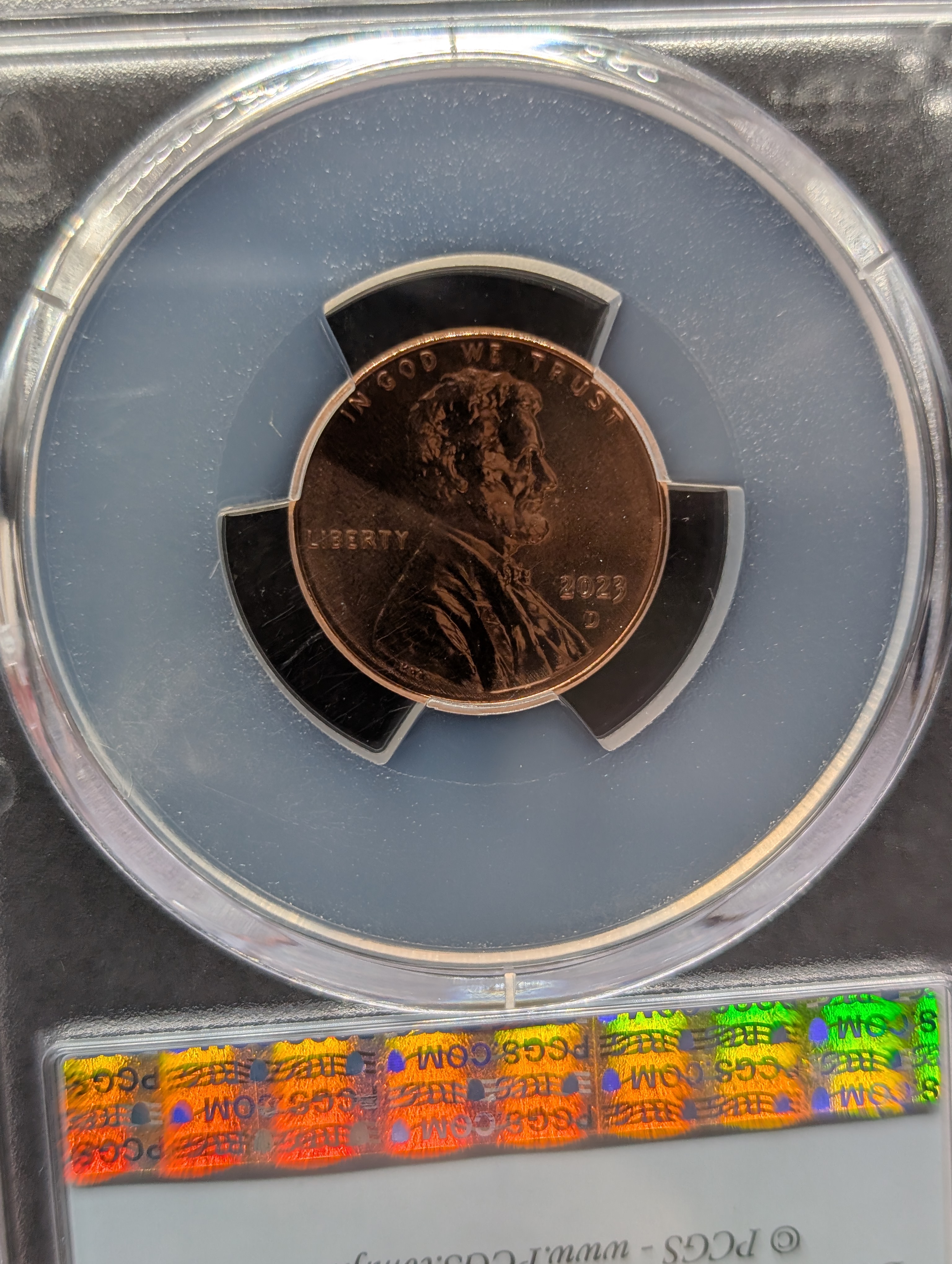 2023-D Lincoln Shield Cent - PCGS MS66 RD - First Strike