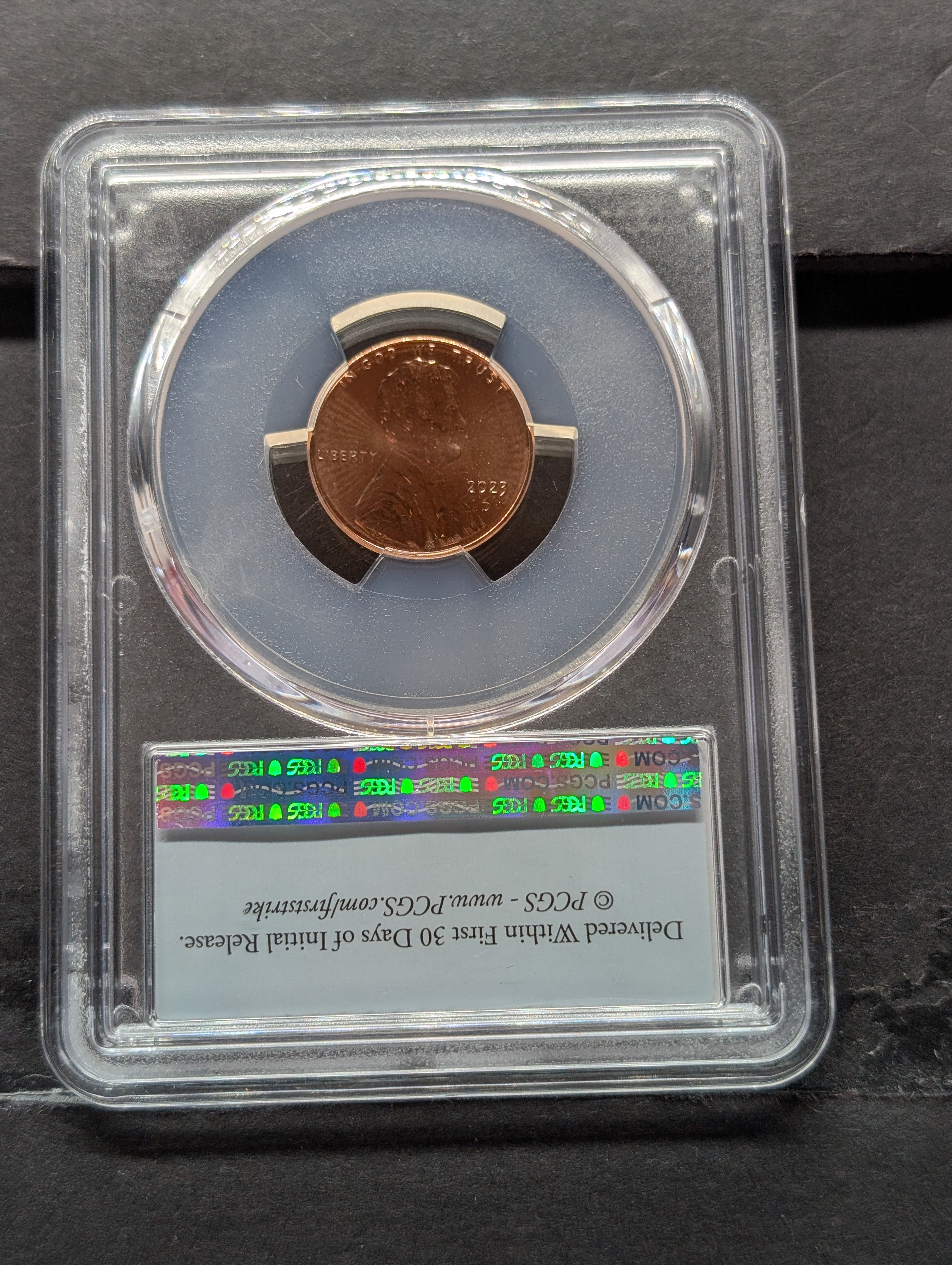 2023-D Lincoln Shield Cent - PCGS MS66 RD - First Strike