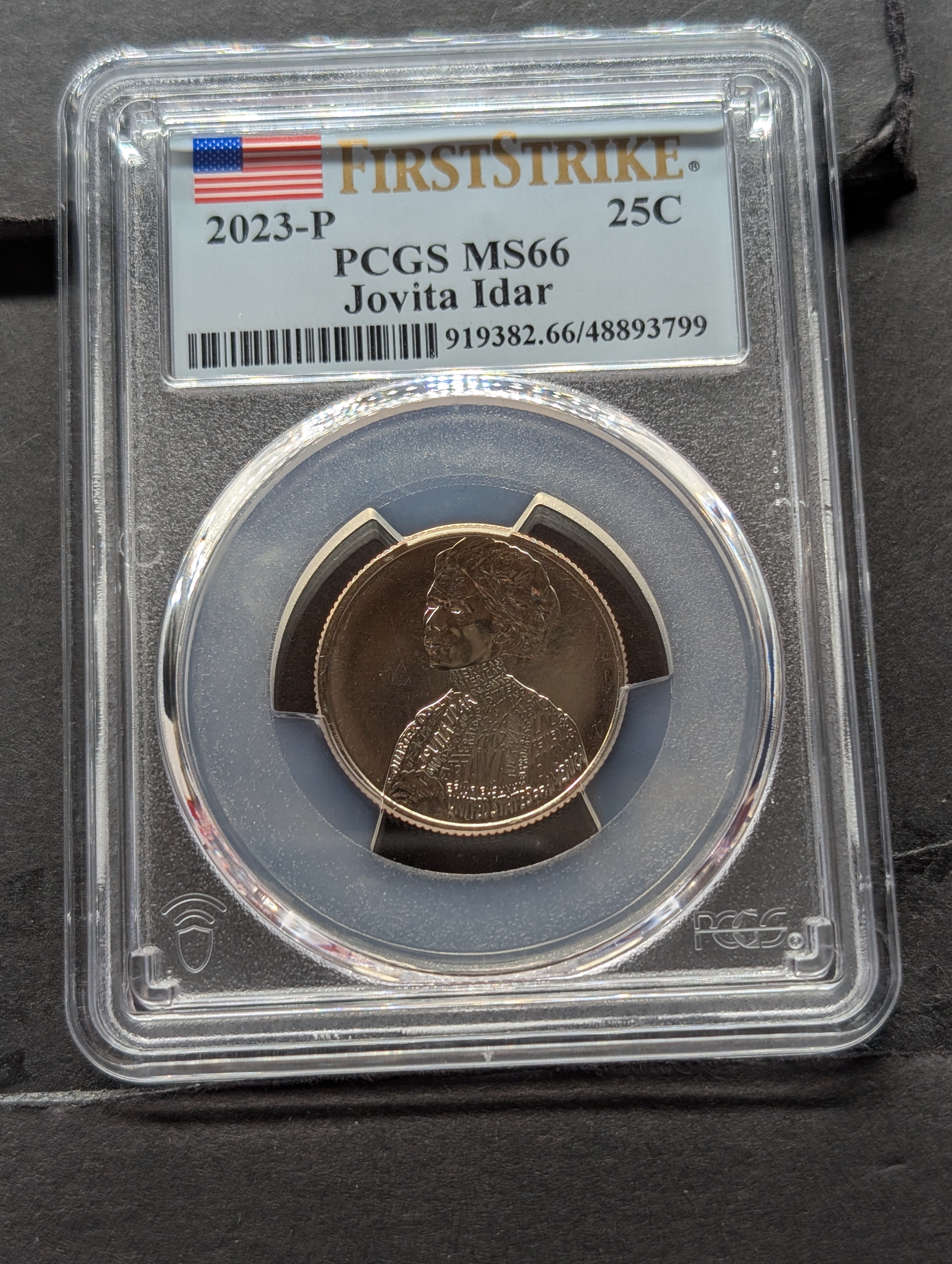 2023-P Jovita Idar Quarter - PCGS MS66 - First Strike