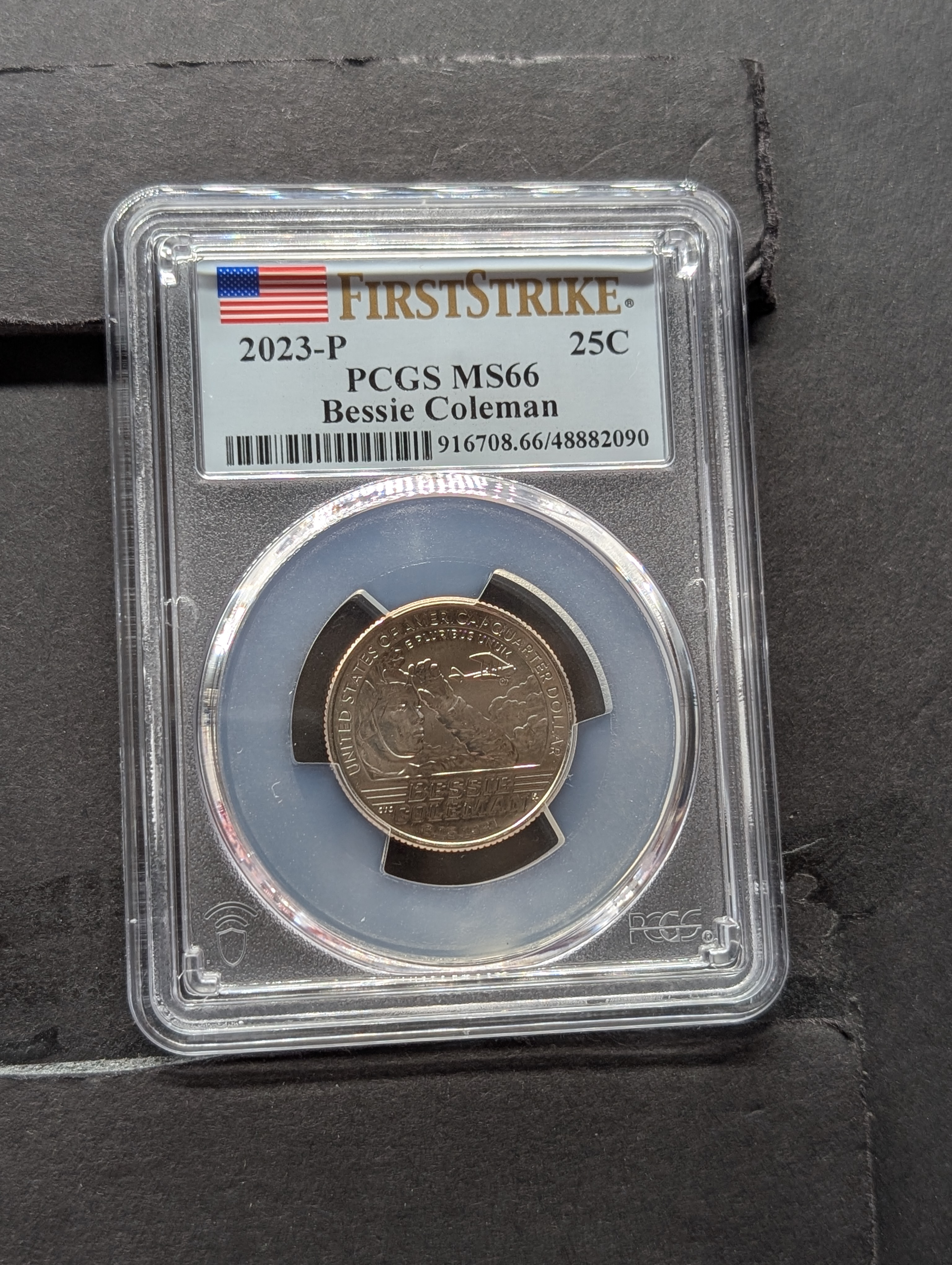 2023-P Bessie Coleman Quarter - PCGS MS66 - First Strike