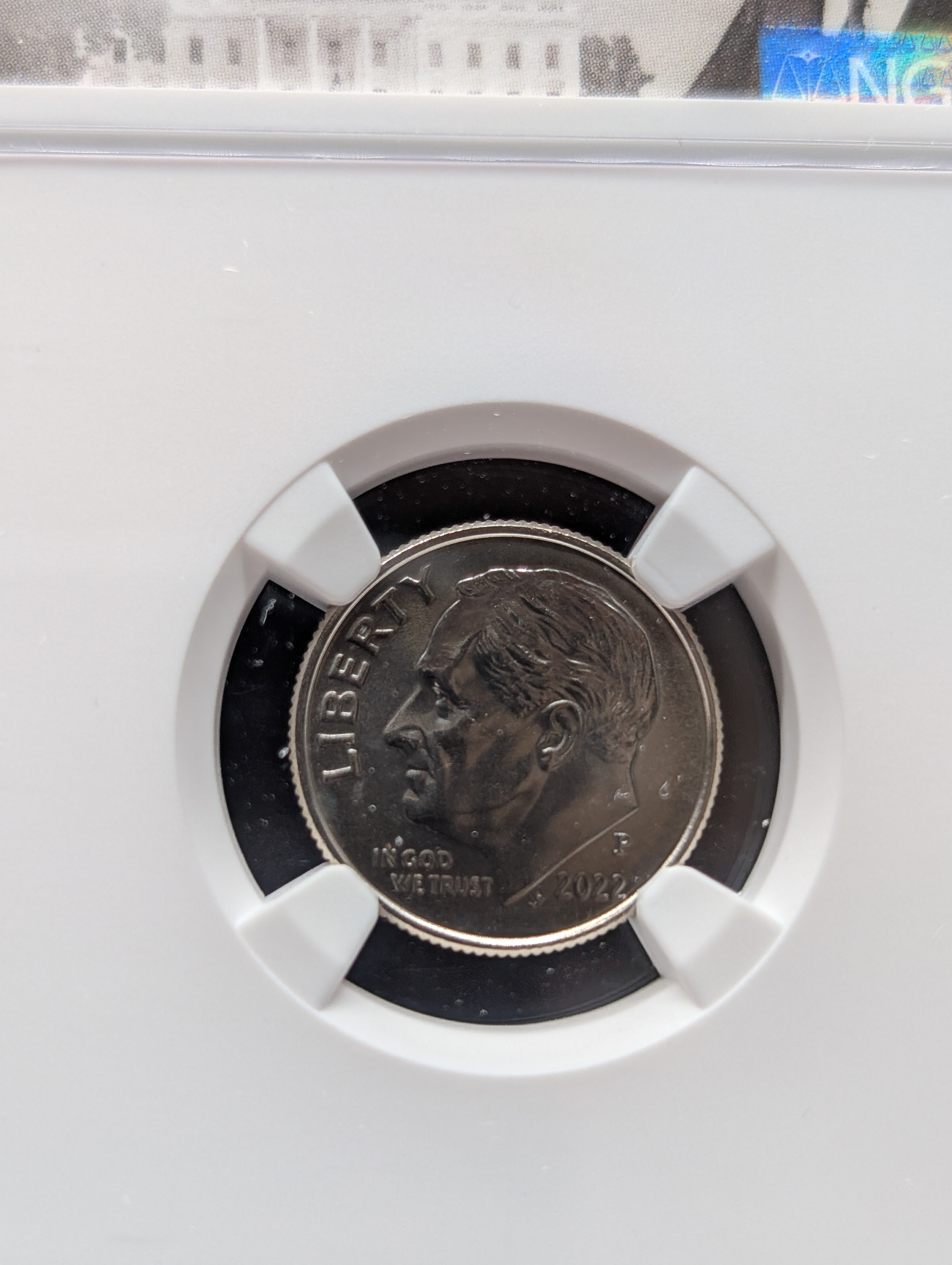 2022-P Roosevelt Dime - NGC MS69 FT