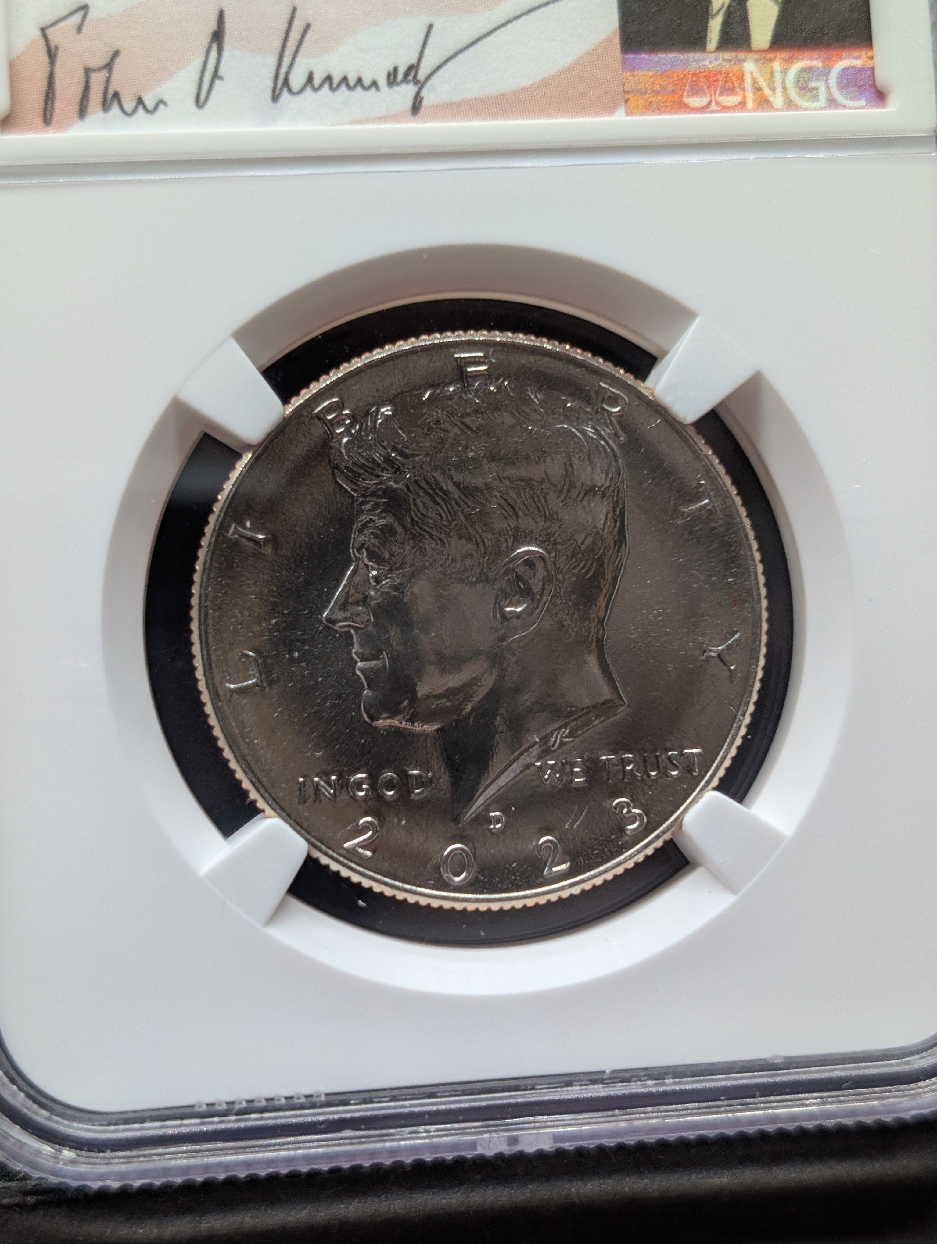 2023-D Kennedy Half Dollar - NGC MS69 - Early Release in Signature Case