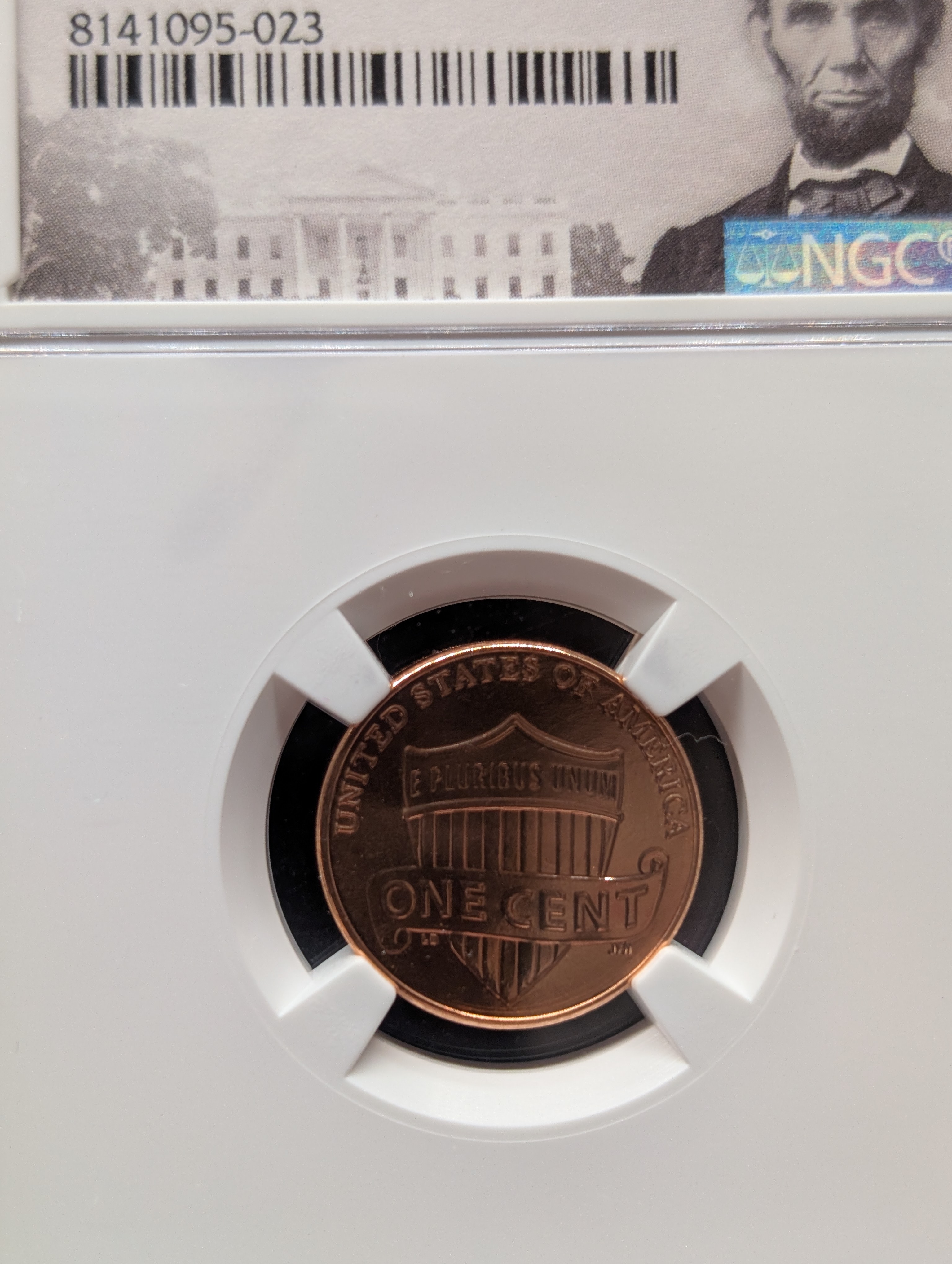 2023-D Lincoln Shield Cent - NGC MS69 RD - Early Release