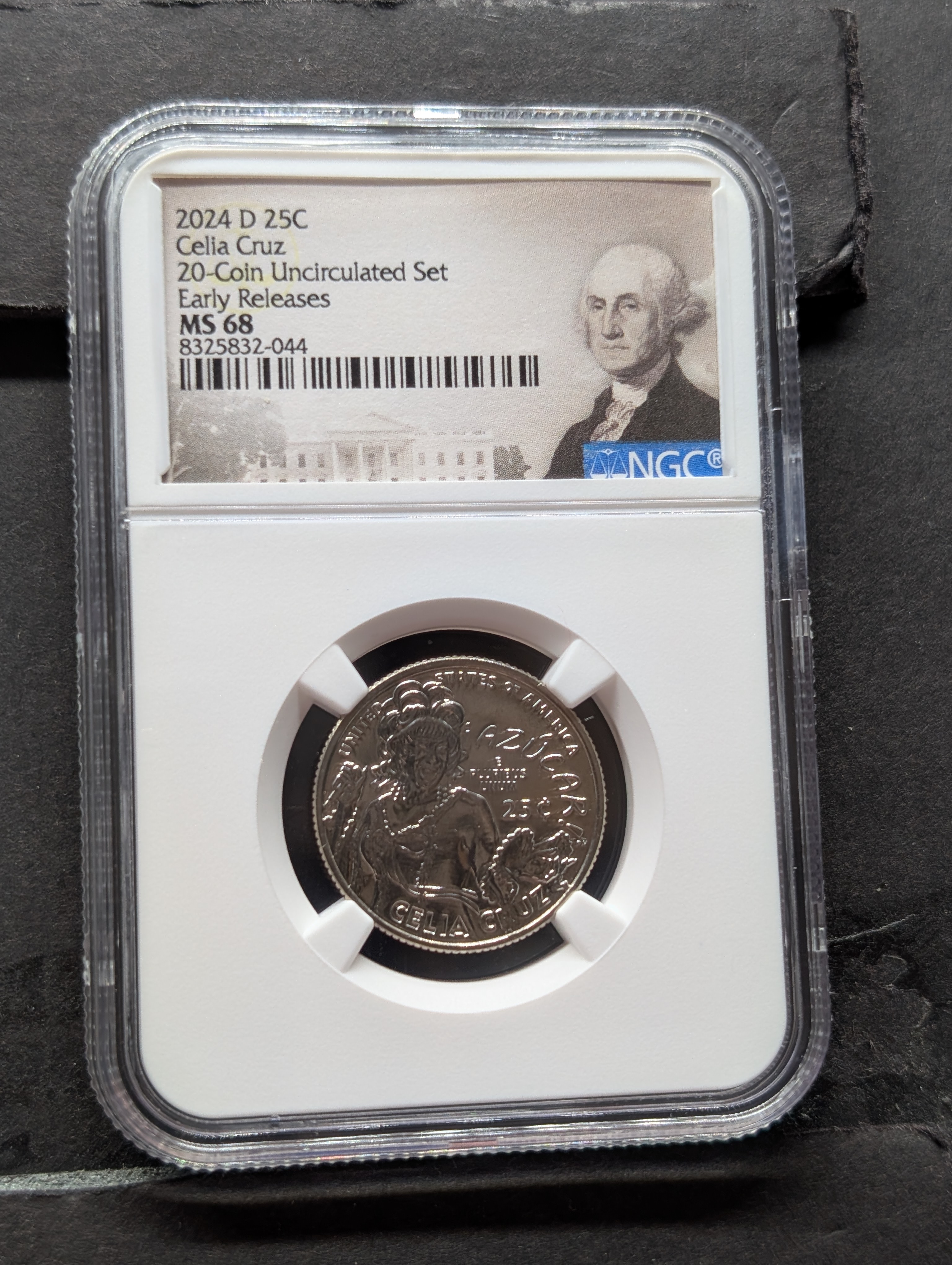 2024-D Celia Cruz Quarter - NGC MS68 - Early Release