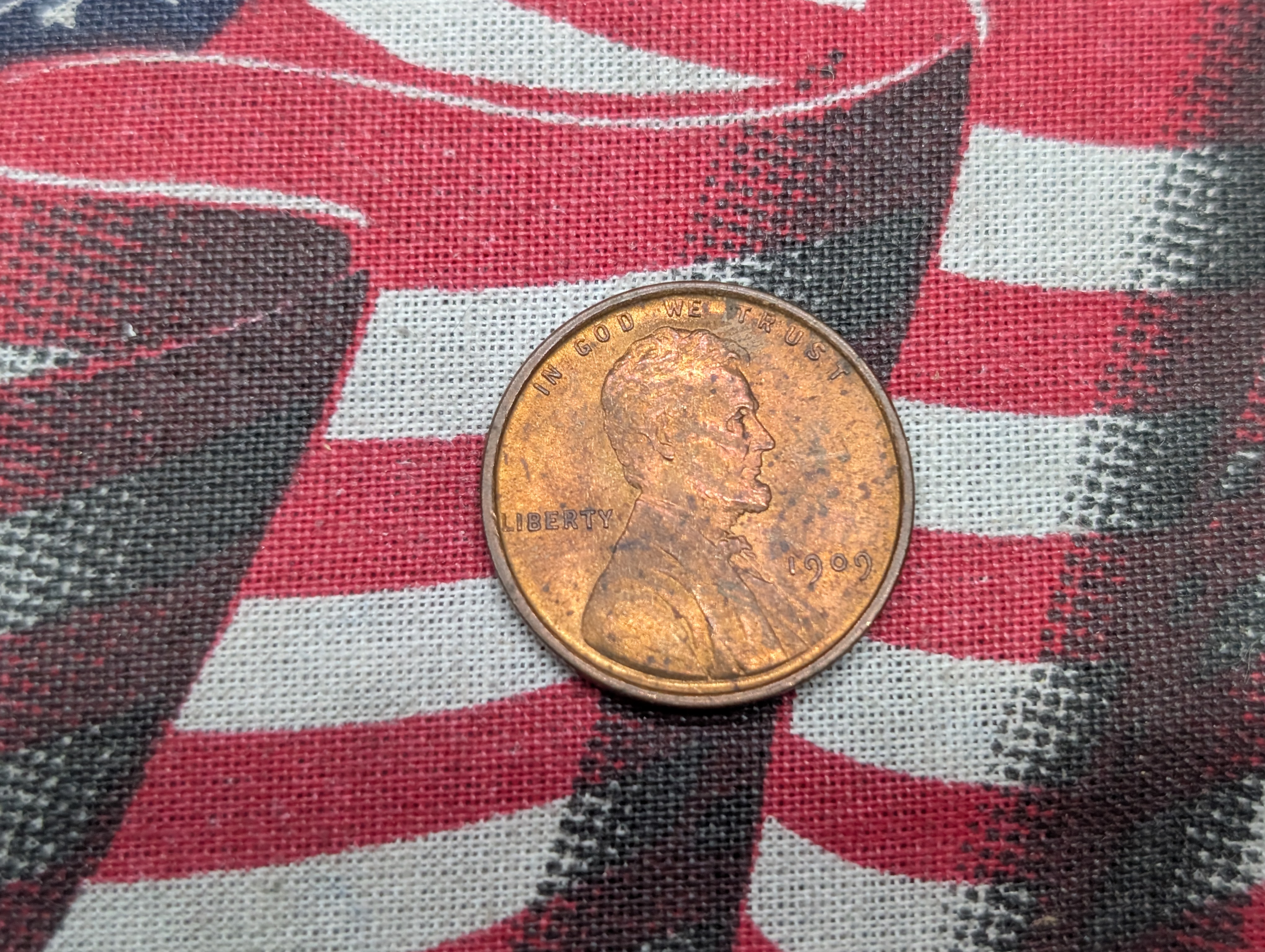 1909 VDB Lincoln Wheat Cent - First Year - Choice Red Brown BU.