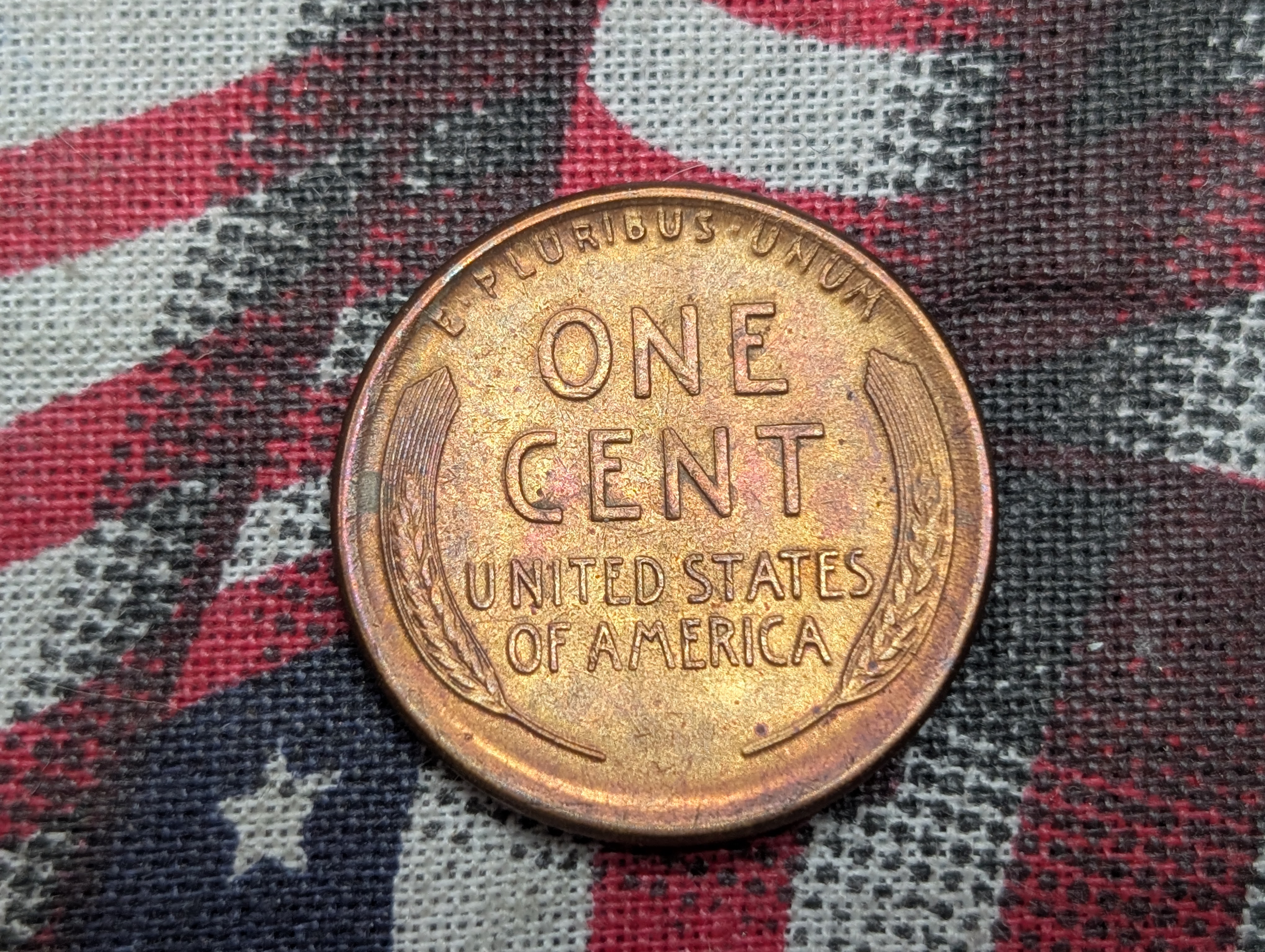 1919-S Lincoln Wheat Cent - Red Brown BU.