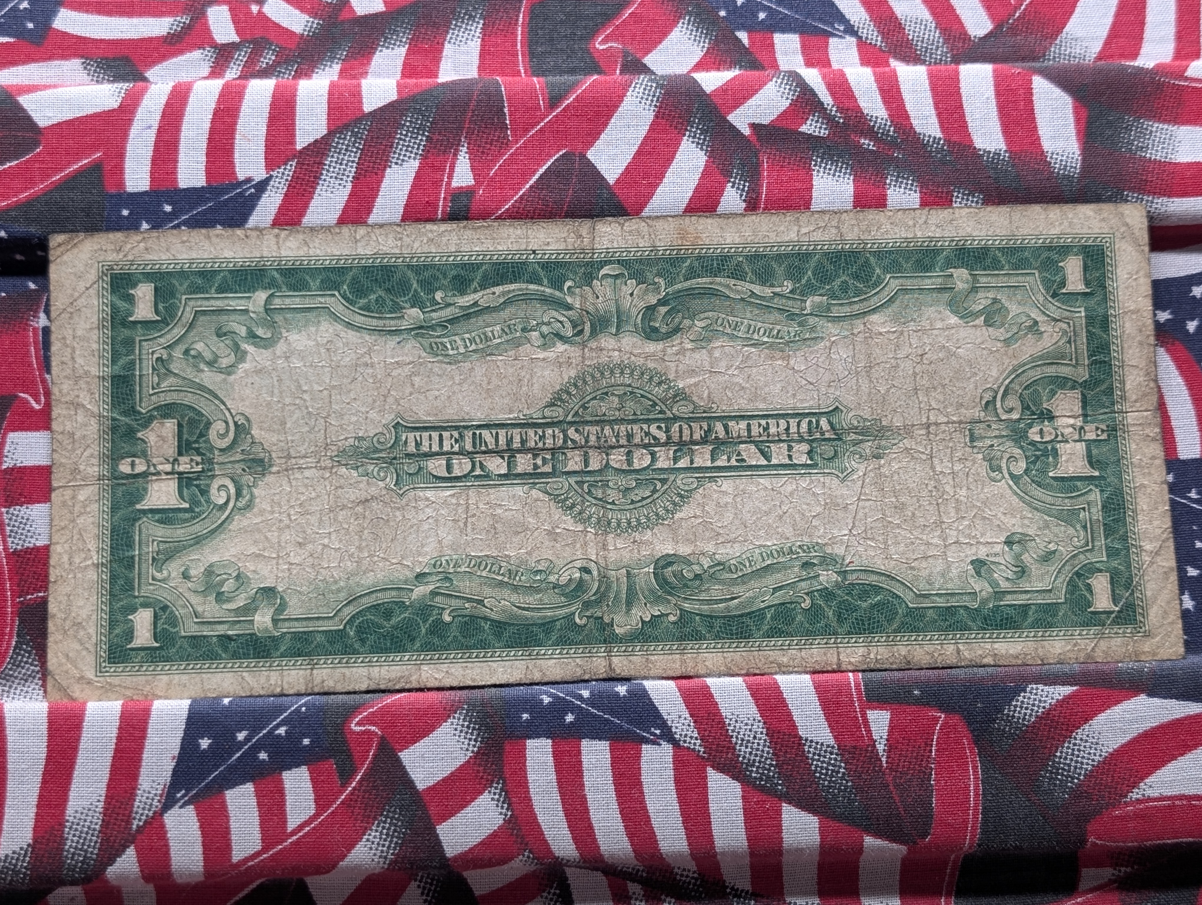 1923 Series $1 Silver Certificate - Last of the large size.
