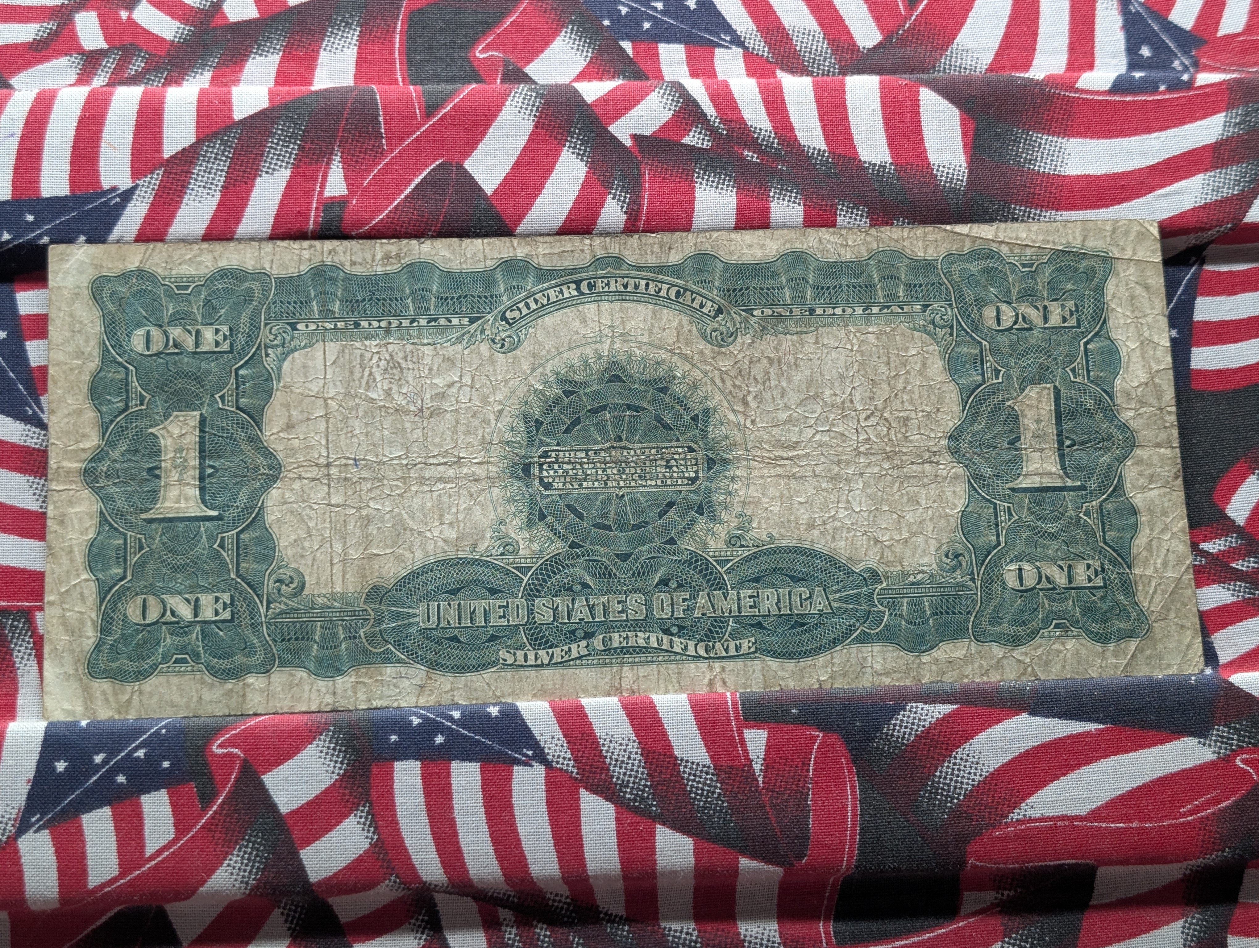 1899 Series Black Eagle $1 Silver Certificate - Classic Design - Very Fine