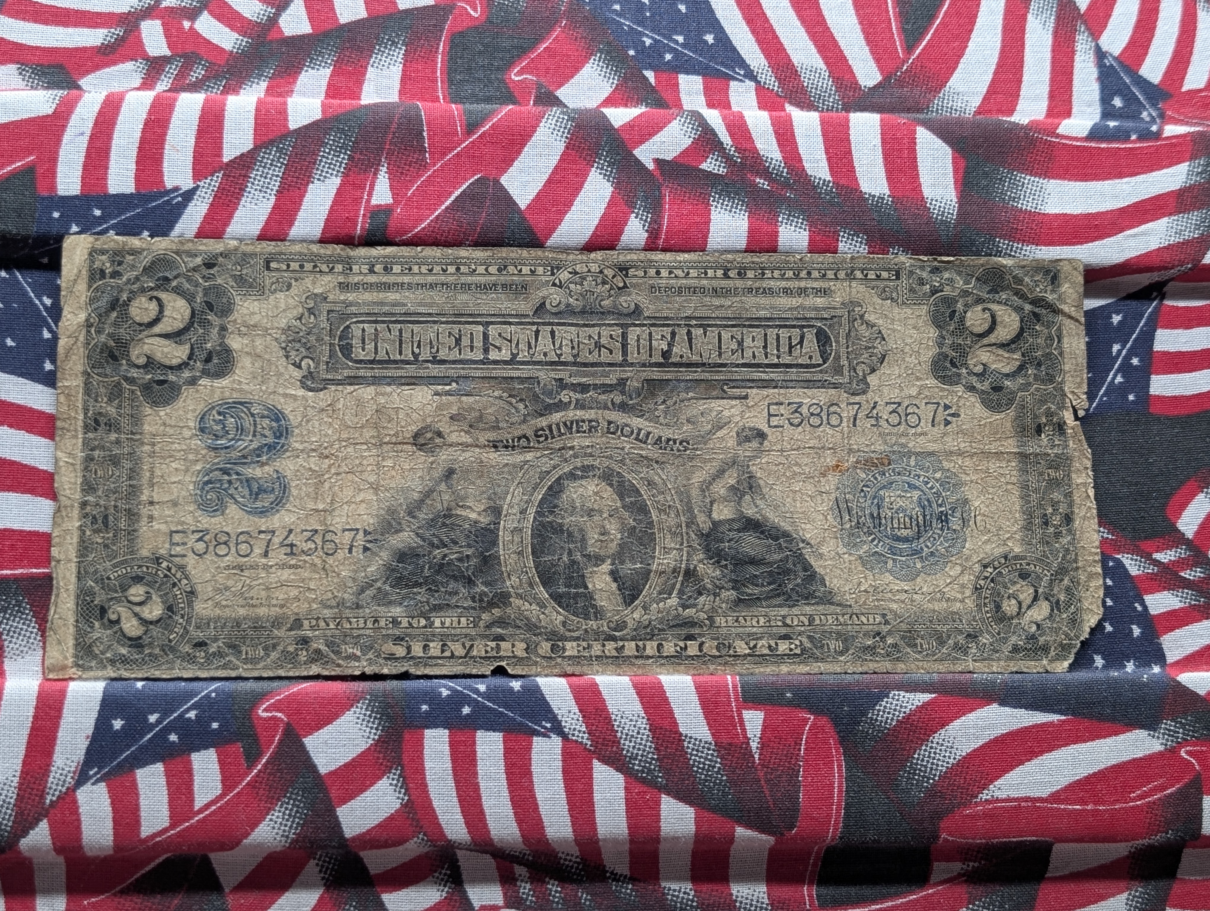 1899 Series $2 Silver Certificate - Friedburg 252.