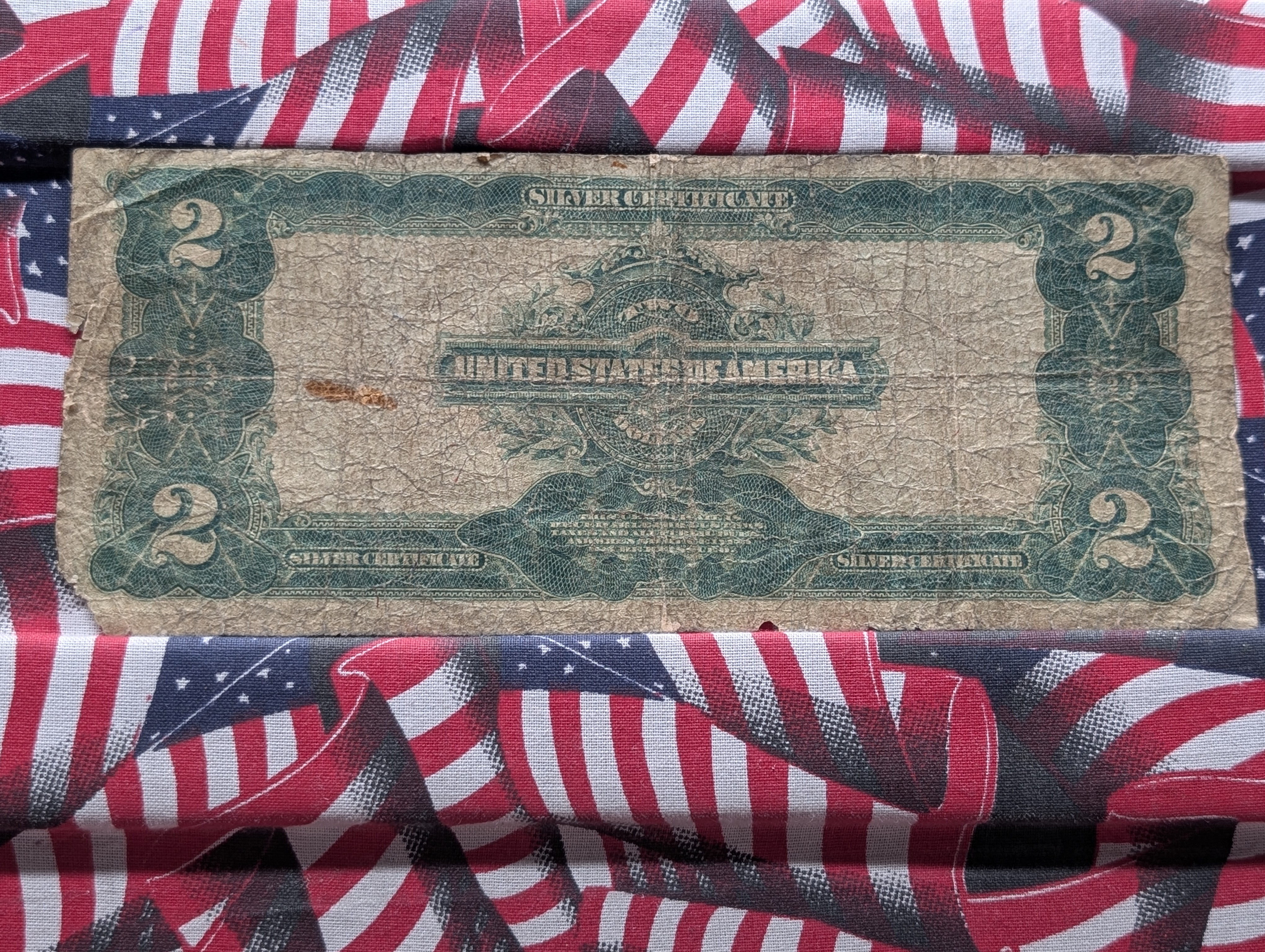 1899 Series $2 Silver Certificate - Friedburg 252.