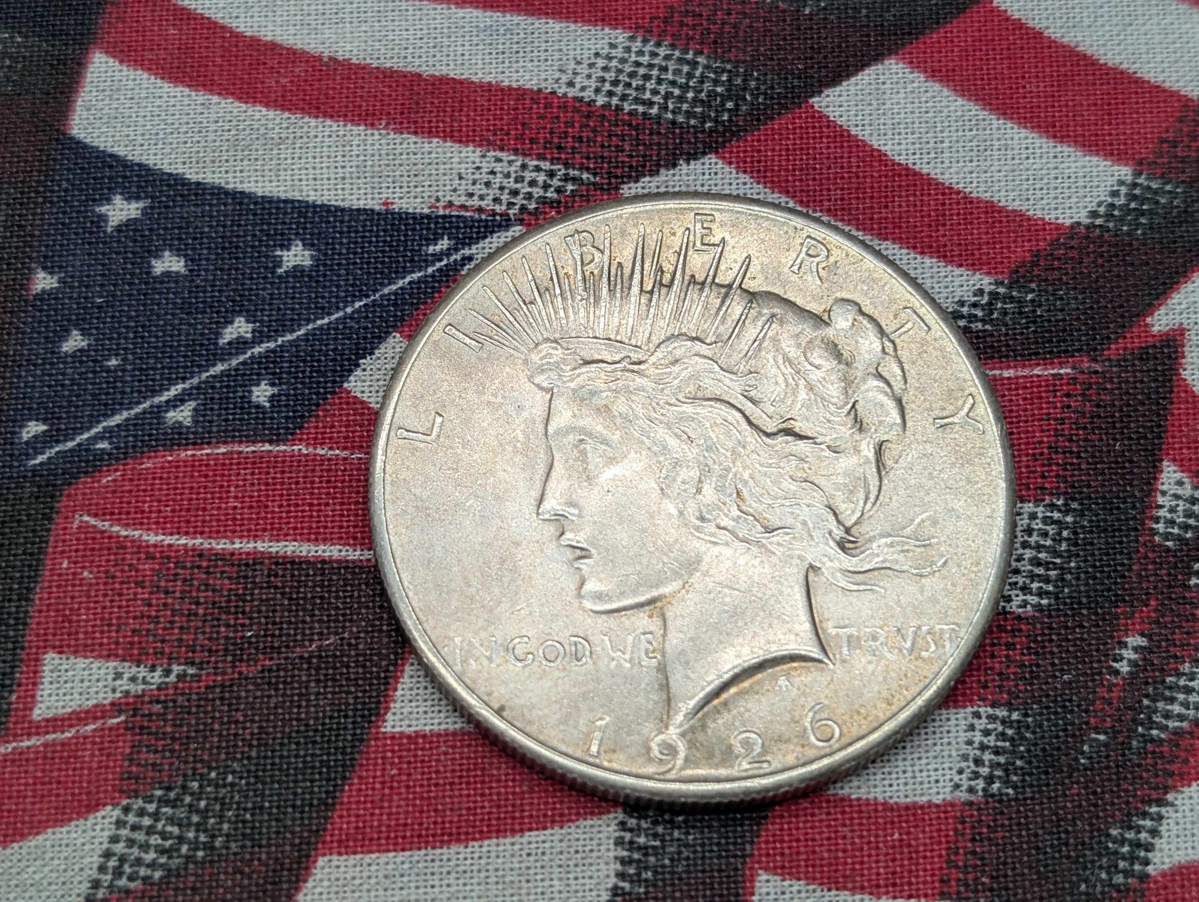 1926 Peace Silver Dollar - Uncirculated.