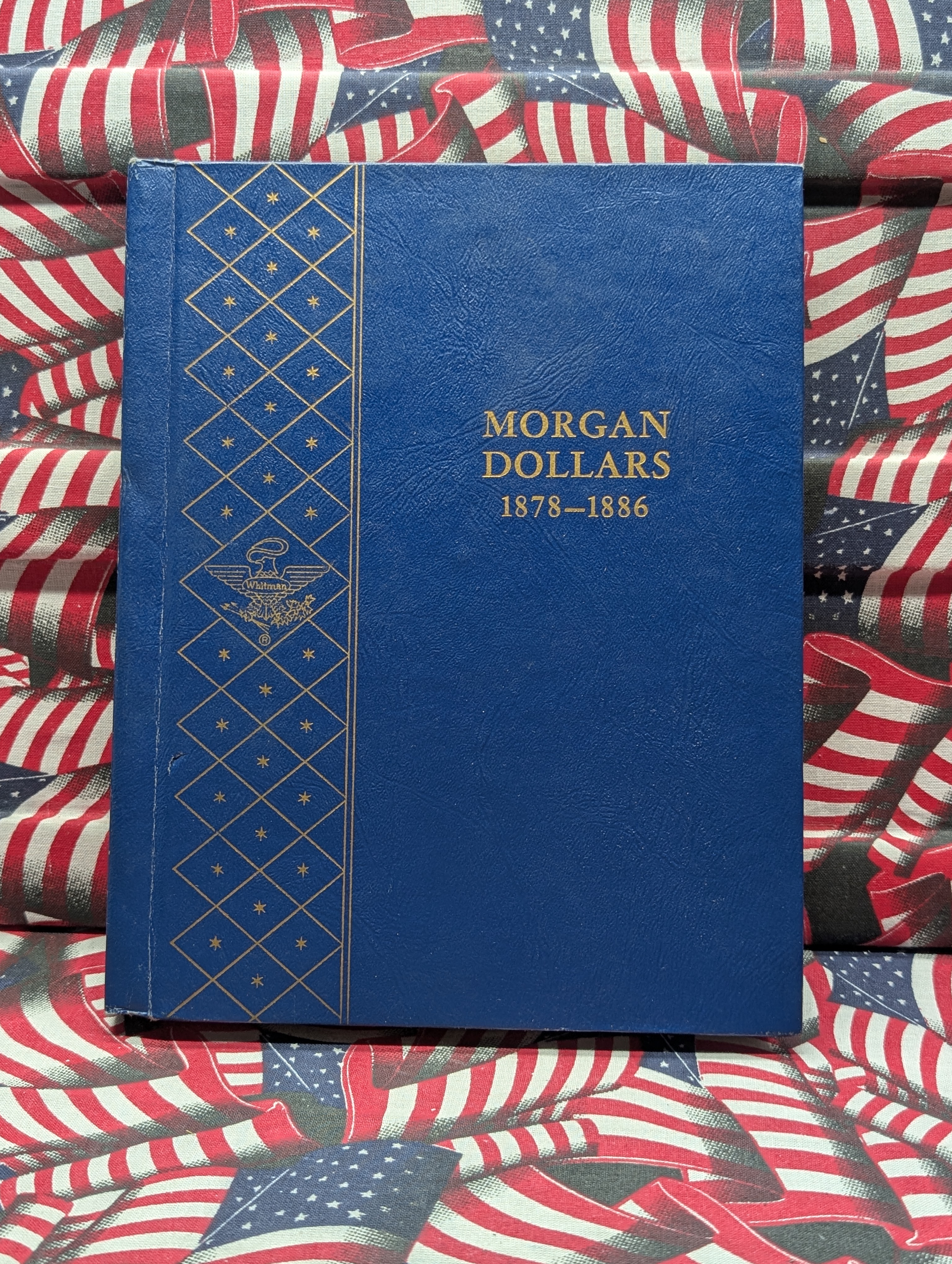 *EMPTY* 3 Volumes (9427, 28, and 29) Whitman Slide Albums for Morgan $1. To Build Complete set. Used but nice. - No Coins