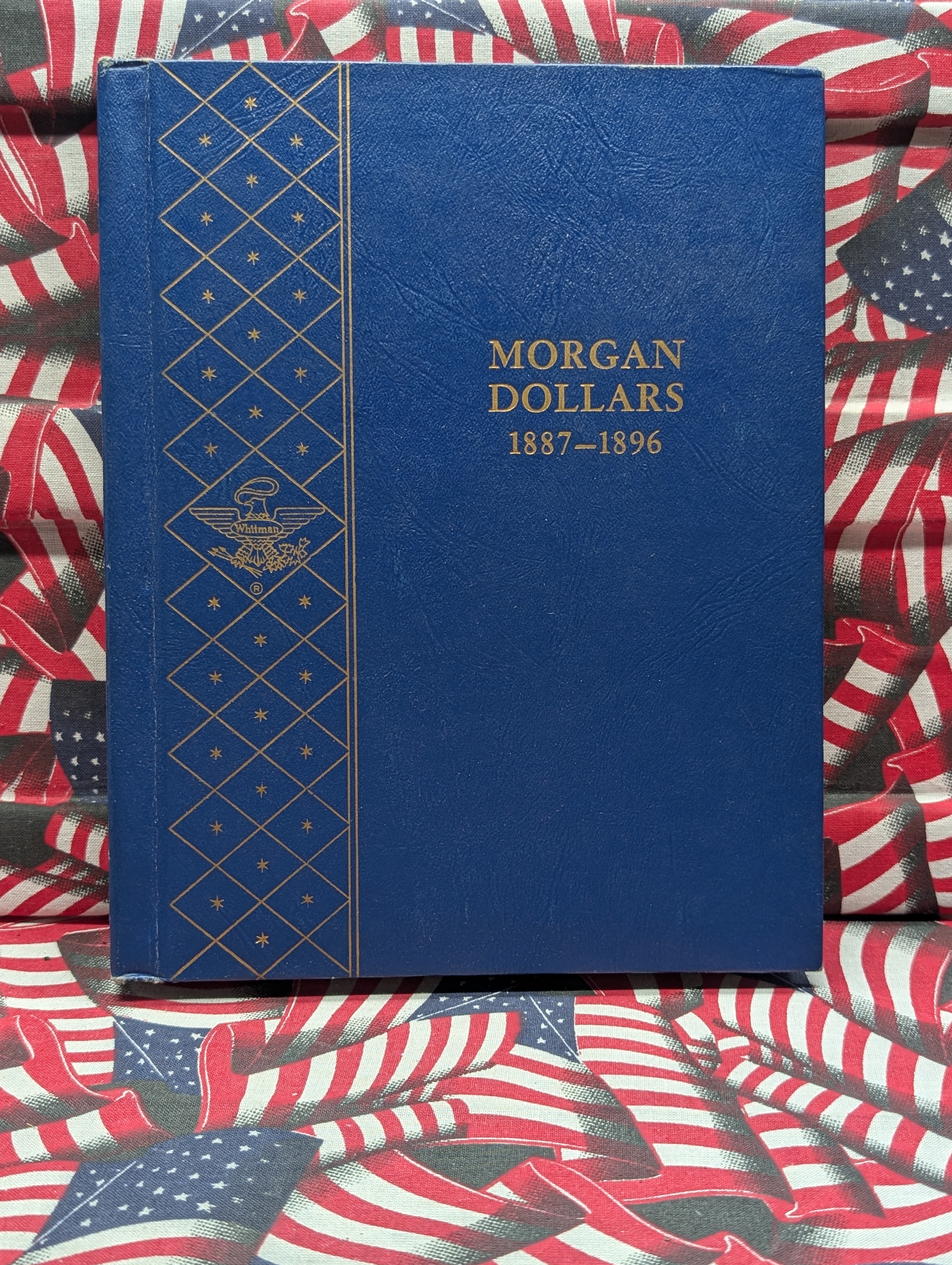 *EMPTY* 3 Volumes (9427, 28, and 29) Whitman Slide Albums for Morgan $1. To Build Complete set. Used but nice. - No Coins