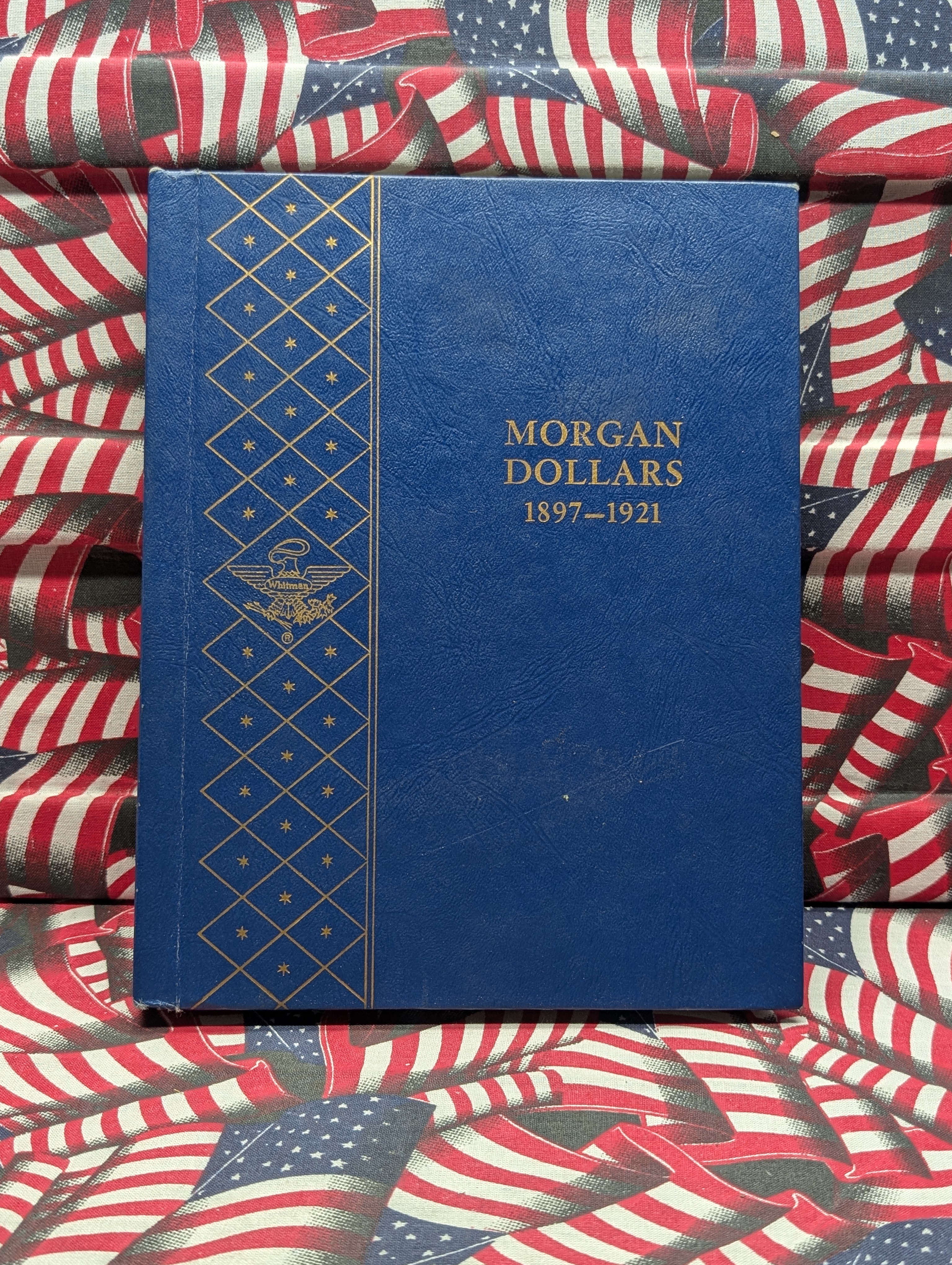 *EMPTY* 3 Volumes (9427, 28, and 29) Whitman Slide Albums for Morgan $1. To Build Complete set. Used but nice. - No Coins