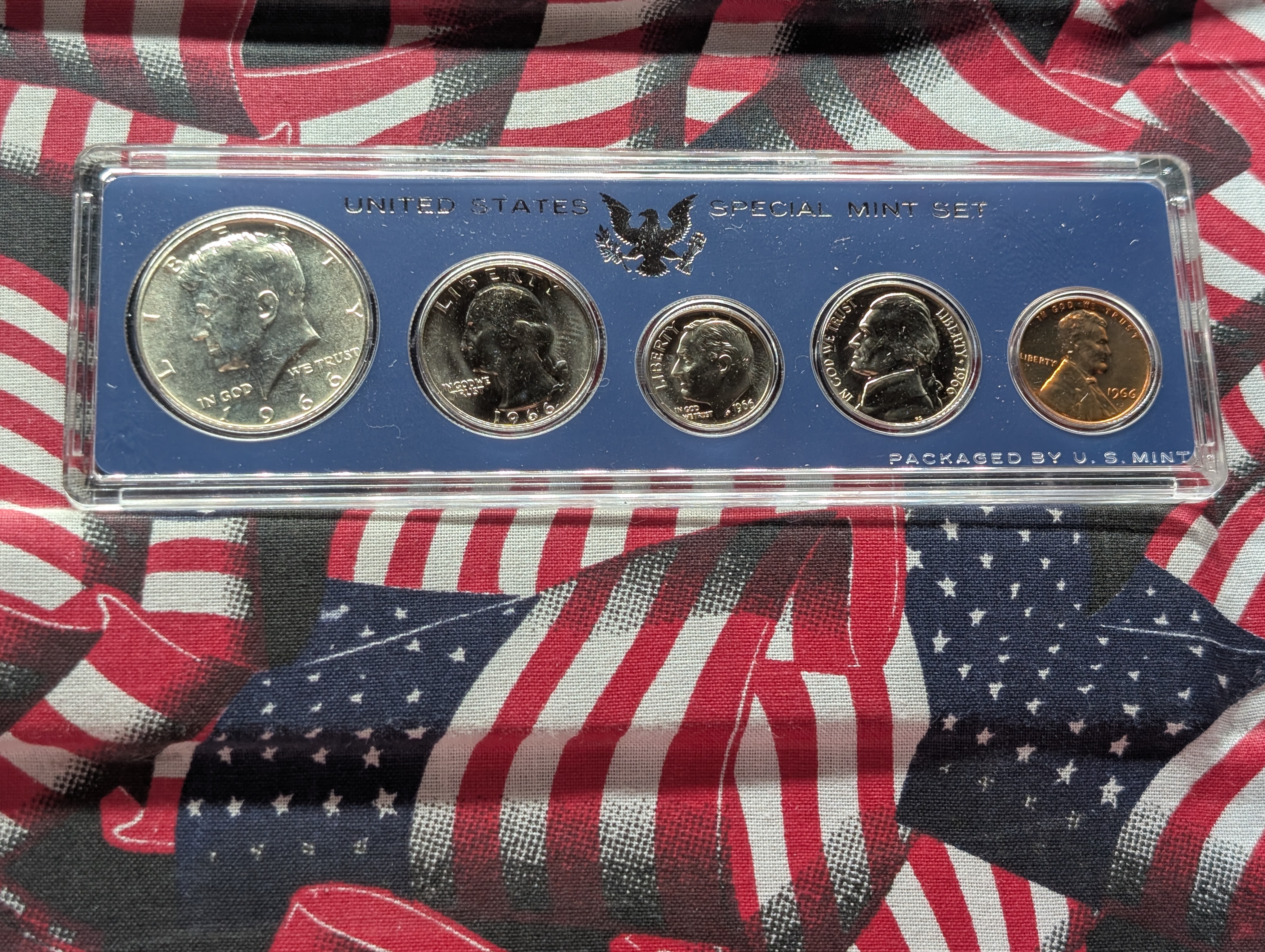 1966 Special Mint Set - Includes 40% Silver Kennedy Half Dollar