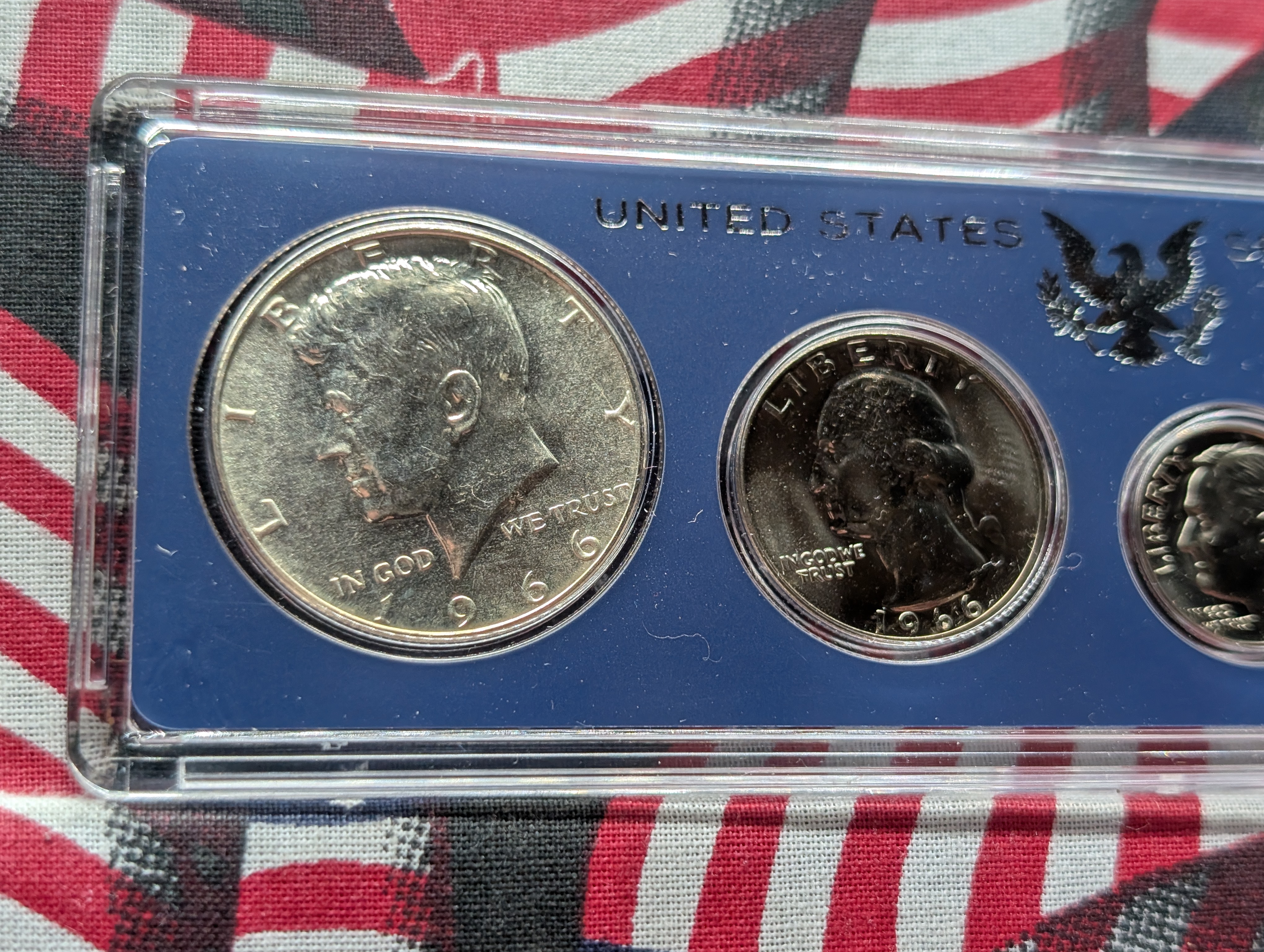 1966 Special Mint Set - Includes 40% Silver Kennedy Half Dollar