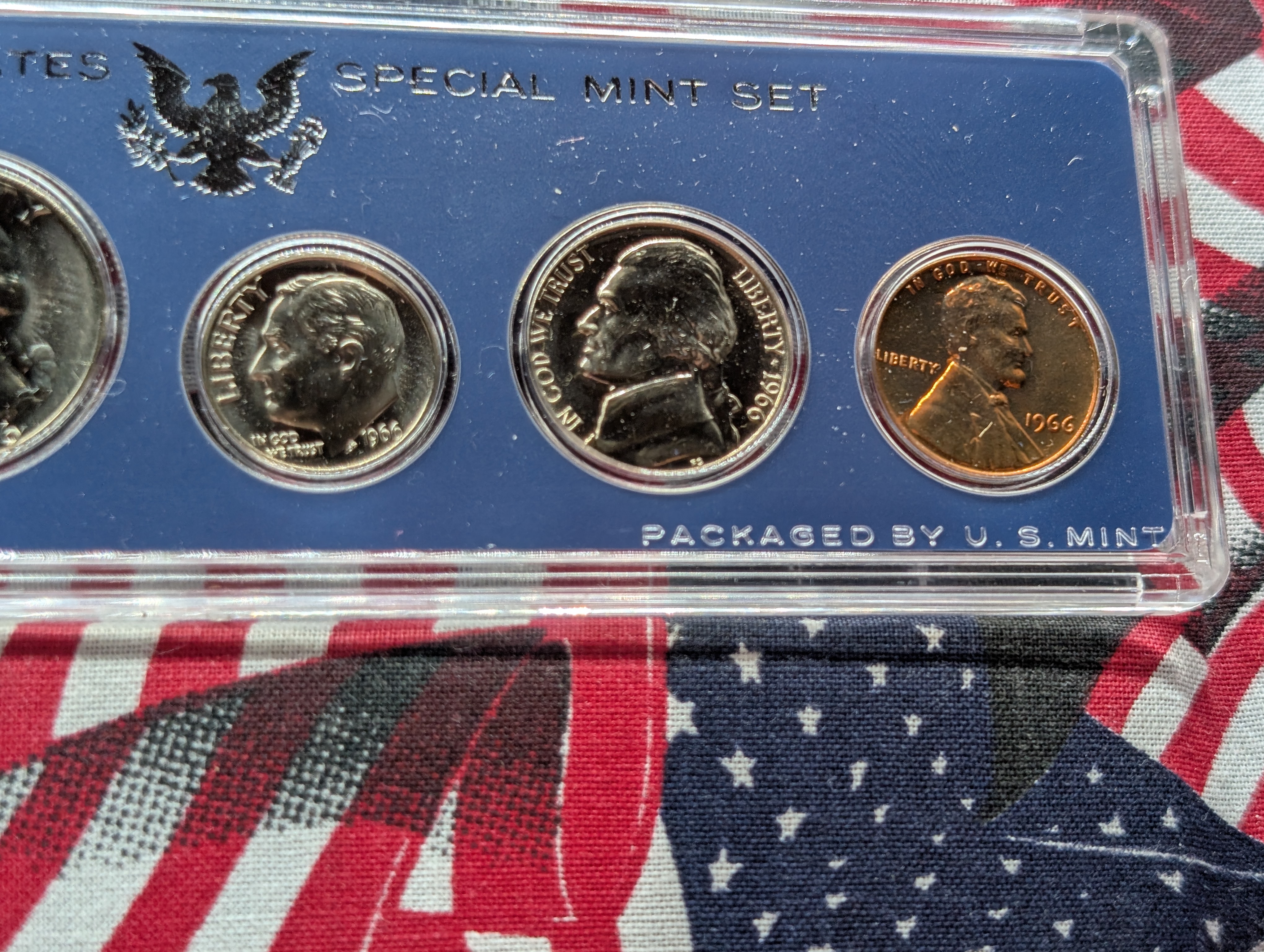 1966 Special Mint Set - Includes 40% Silver Kennedy Half Dollar