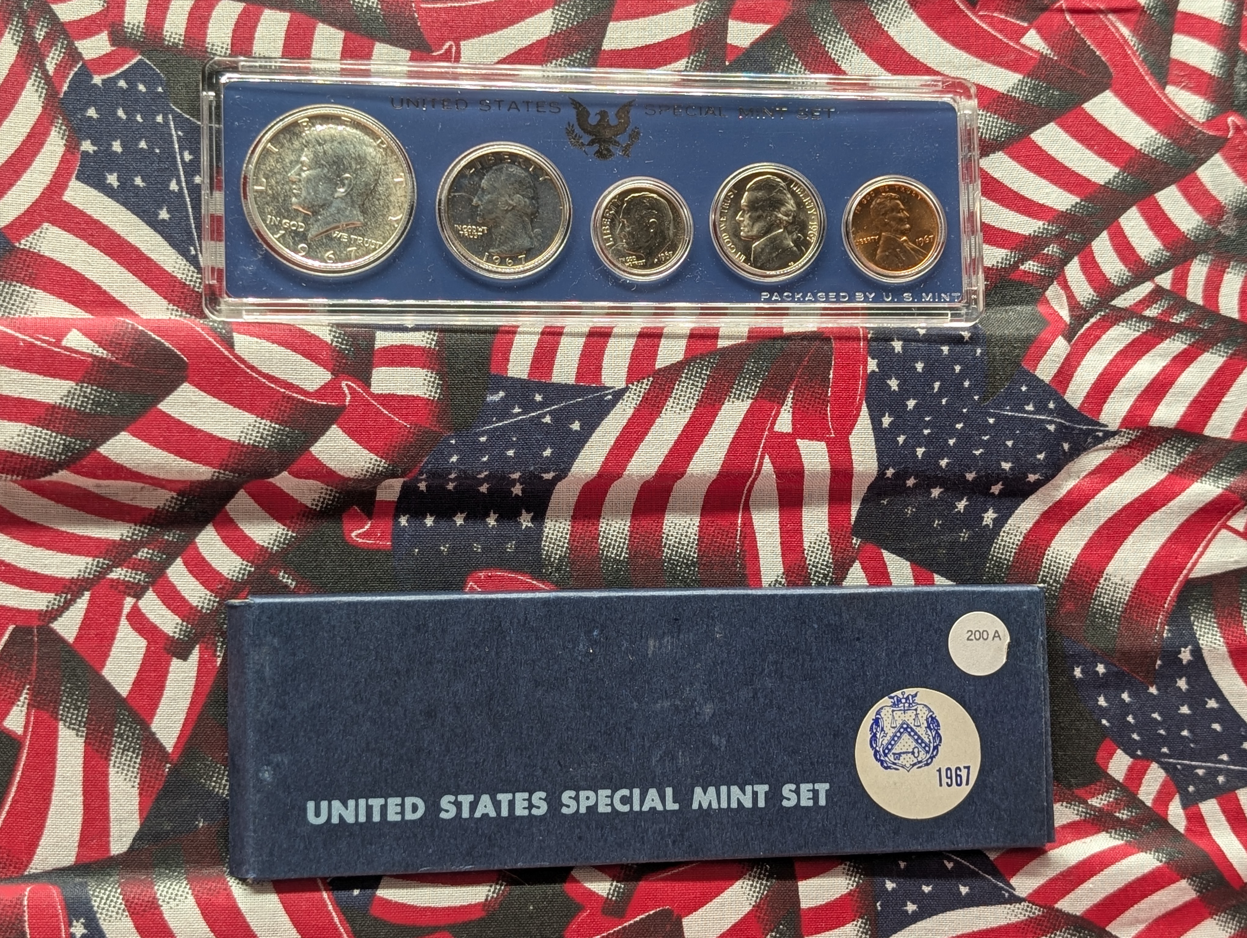 1967 Special Mint Set - Includes 40% Silver Kennedy Half Dollar