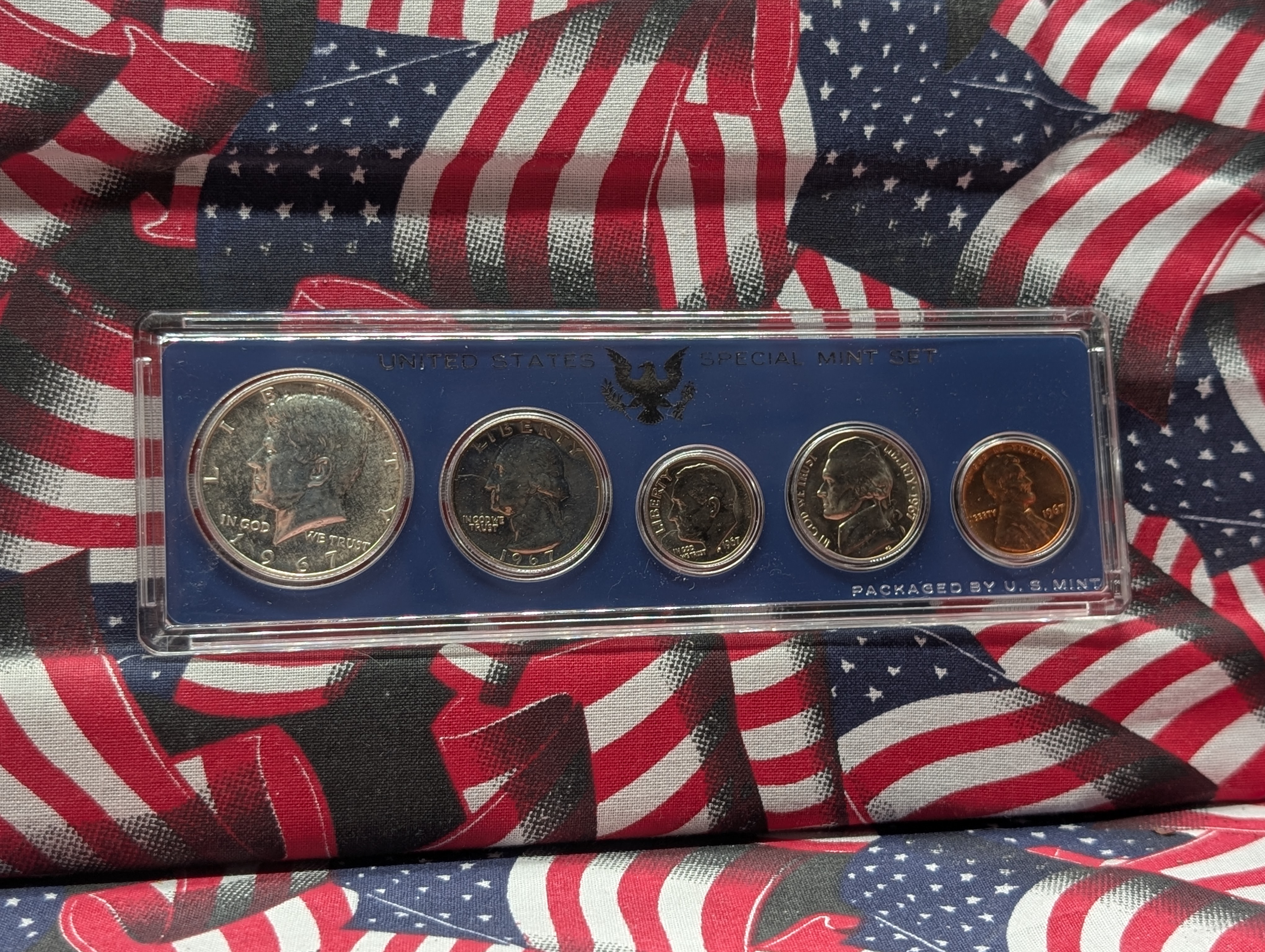1967 Special Mint Set - Includes 40% Silver Kennedy Half Dollar