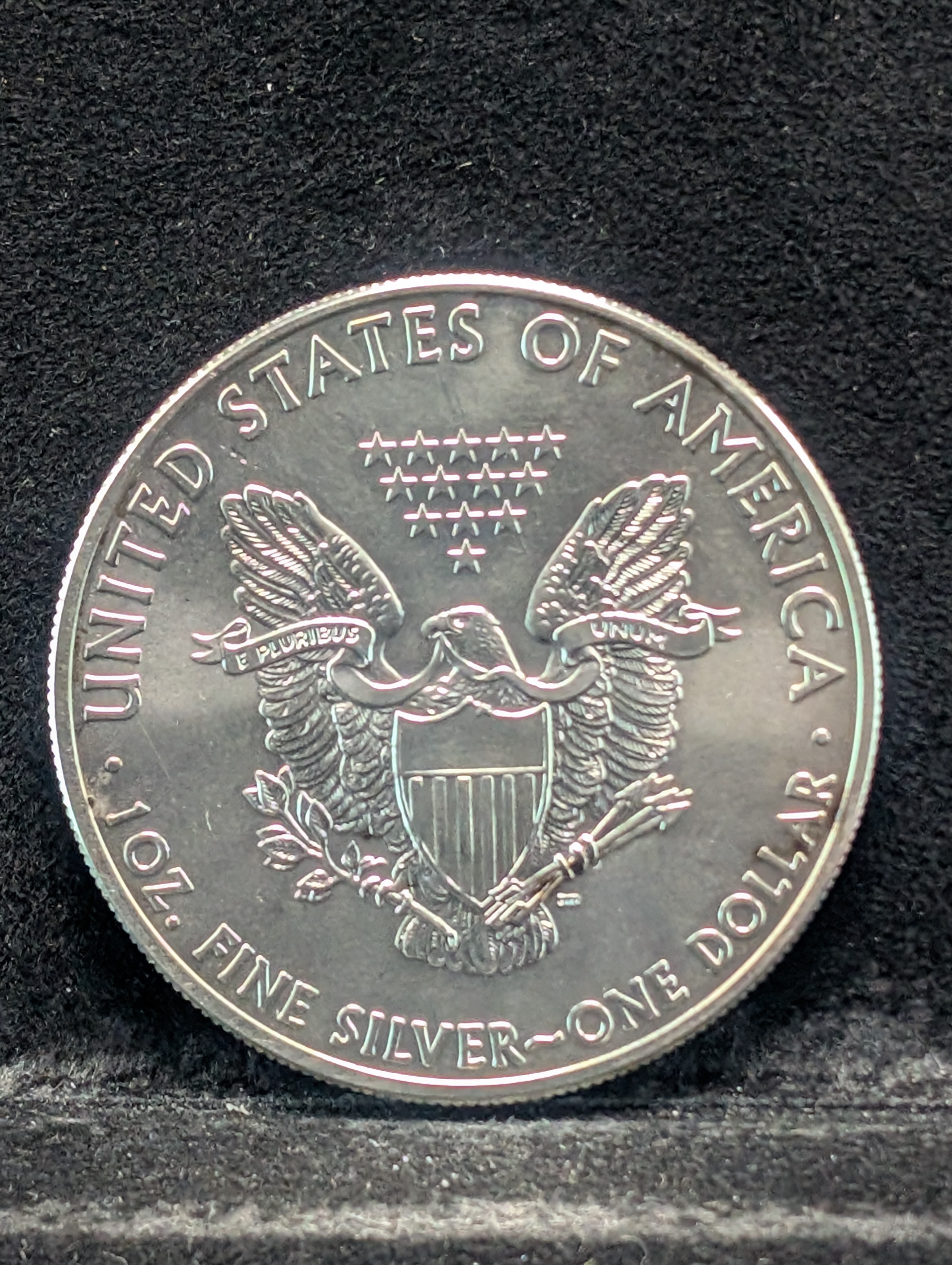 2012 American Silver Eagle .999 Fine Silver, One Troy Ounce