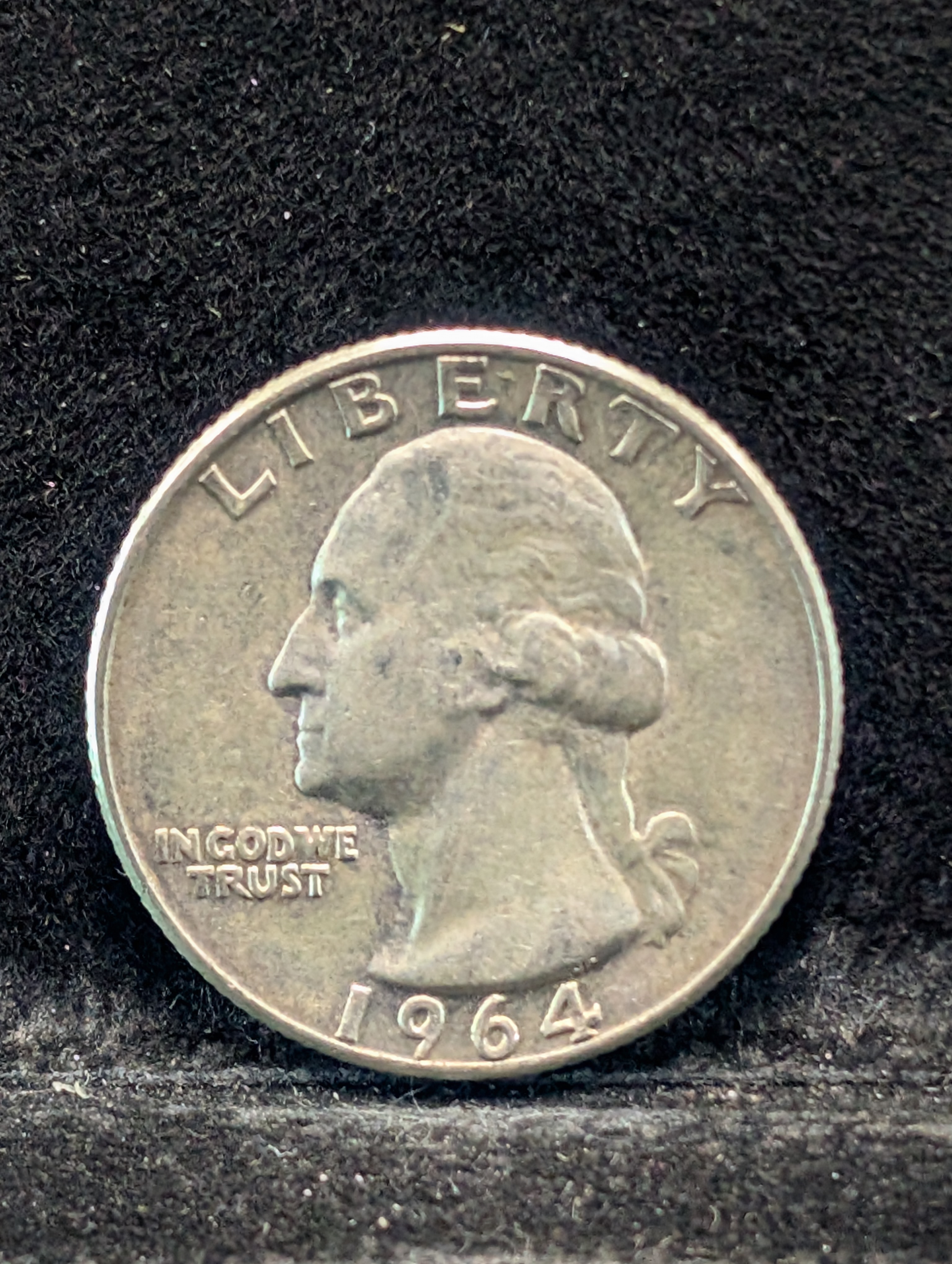 1964-P Washington Quarter, 90% Silver