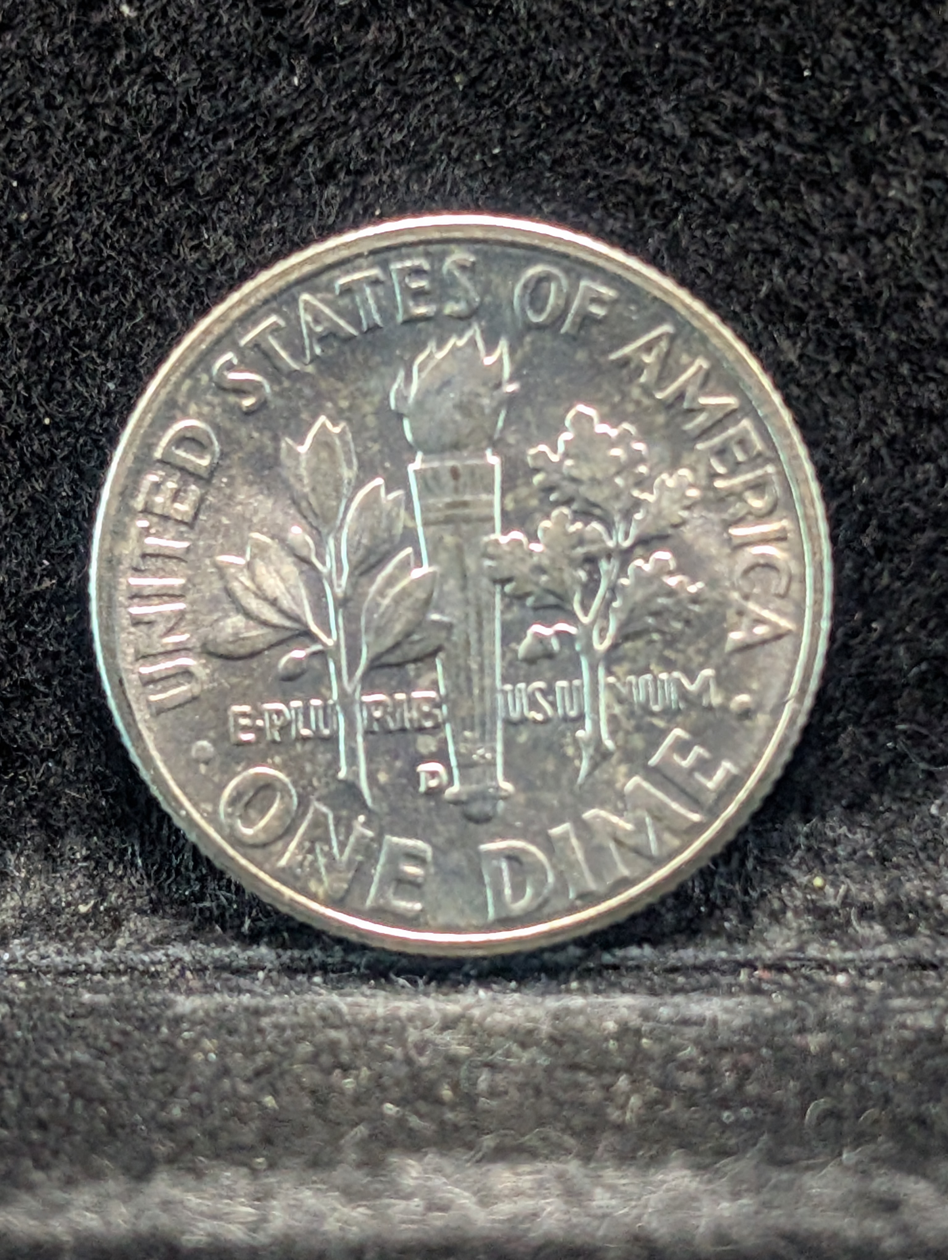 1955-D Roosevelt Dime, 90% Silver