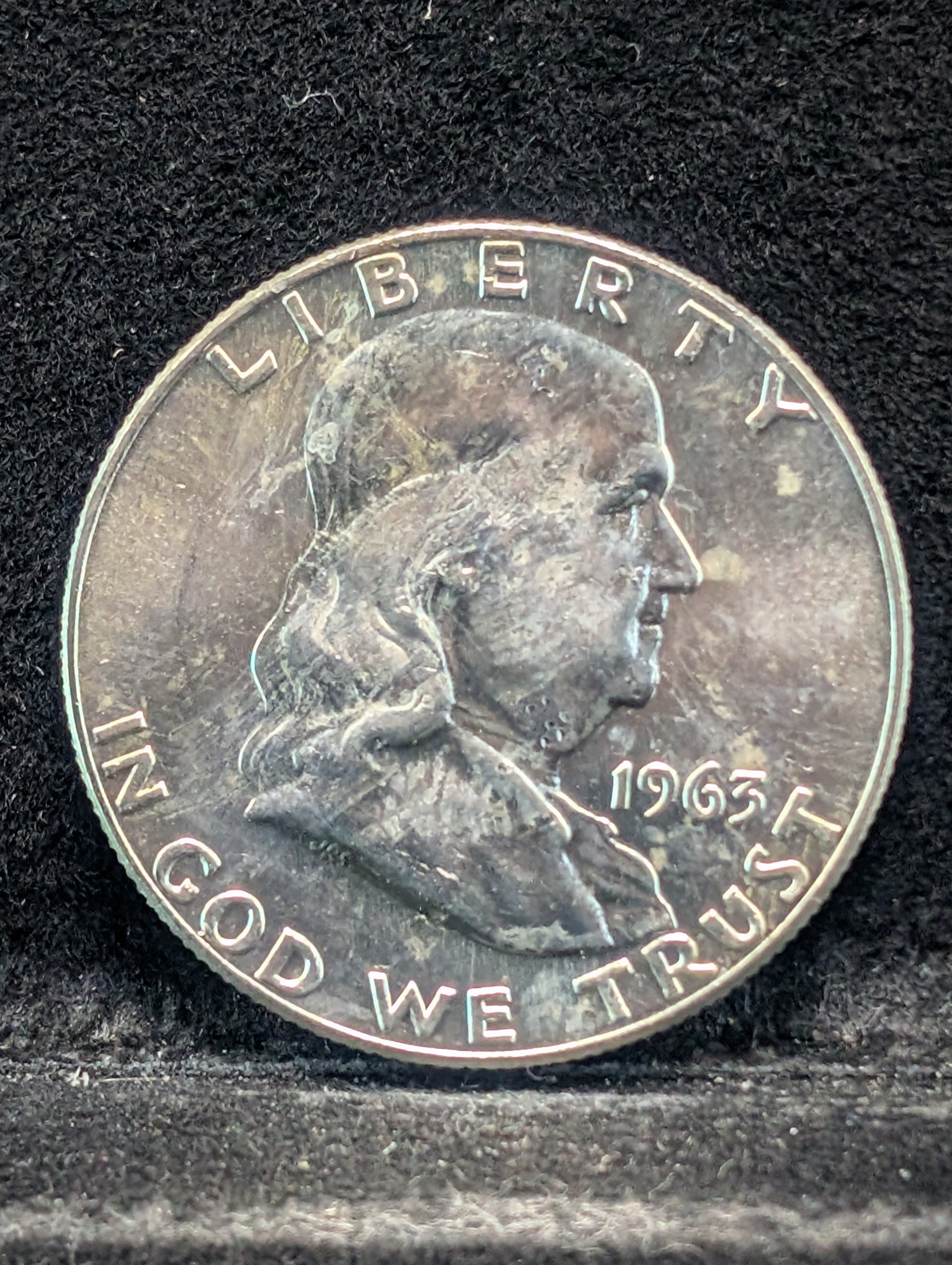 1963-D Franklin Half Dollar 90% Silver
