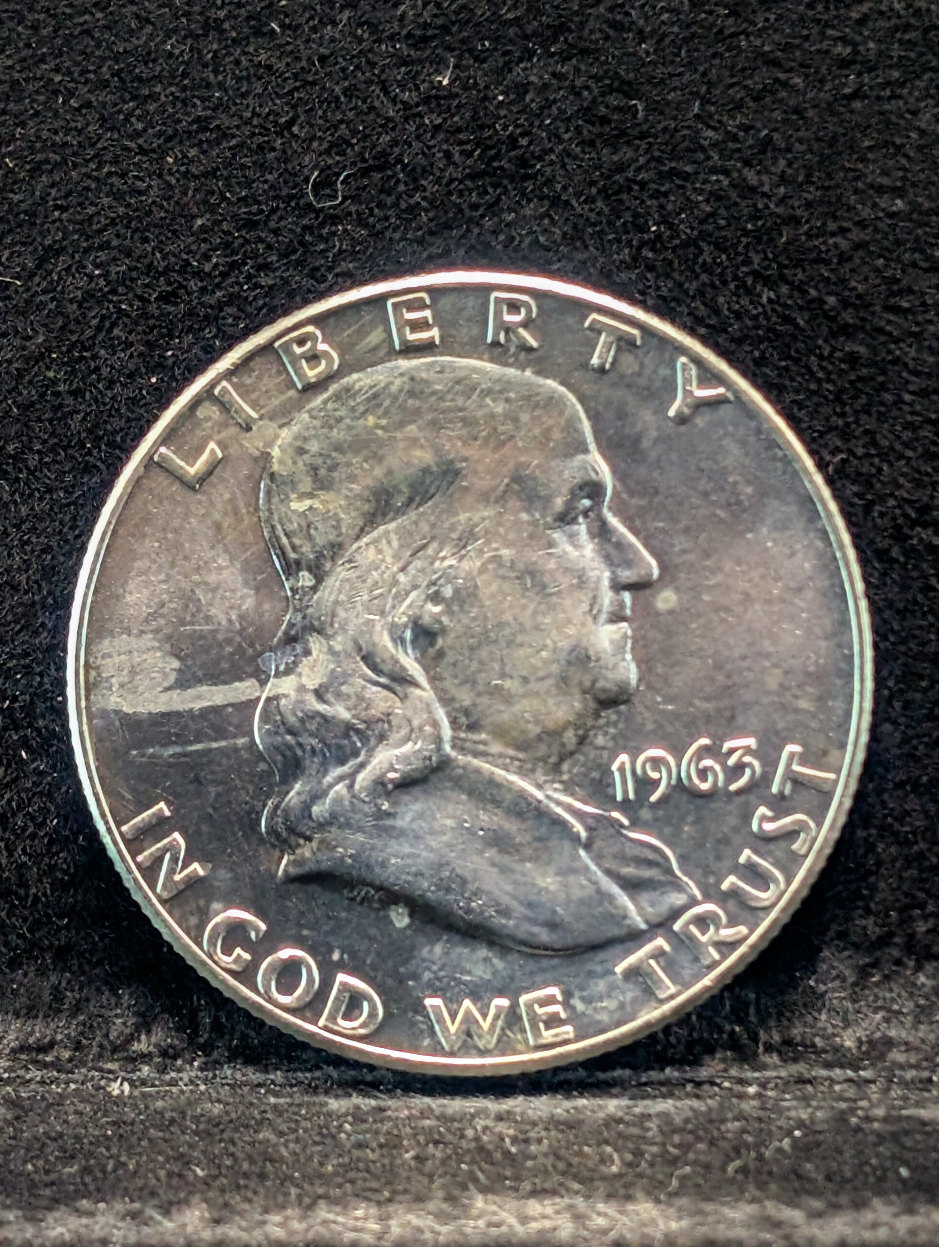 1963-D Franklin Half Dollar 90% Silver